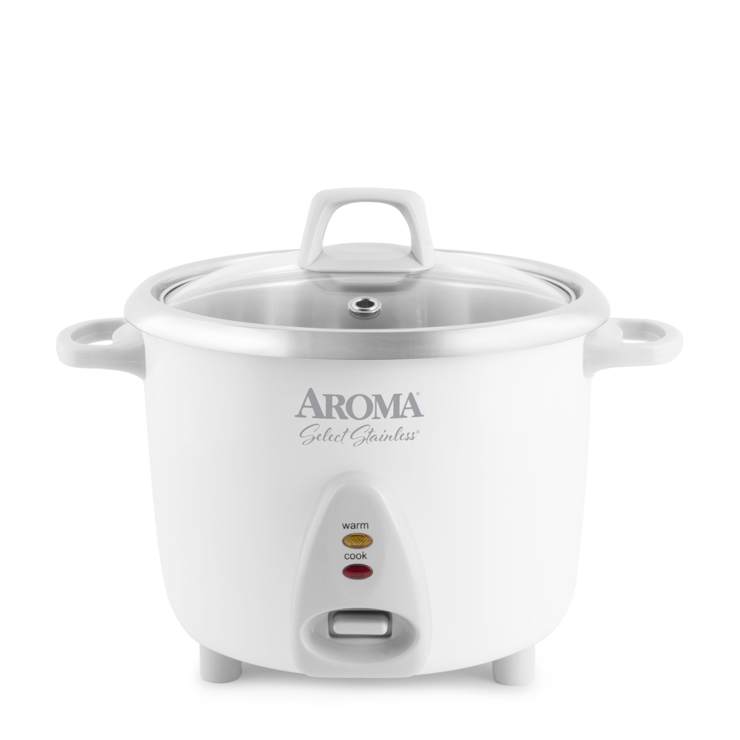 Aroma Housewares ARC-757SG 14-Cup (3Qt) Stainless Steel Rice Cooker & Food Warmer with Uncoated Inner Pot - Perfect for Cooking Rice, Steaming Vegetables, and Keeping Meals Warm for Family Gatherings