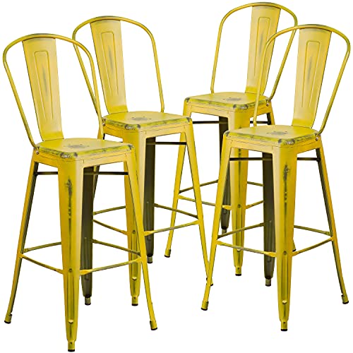 Distressed Yellow