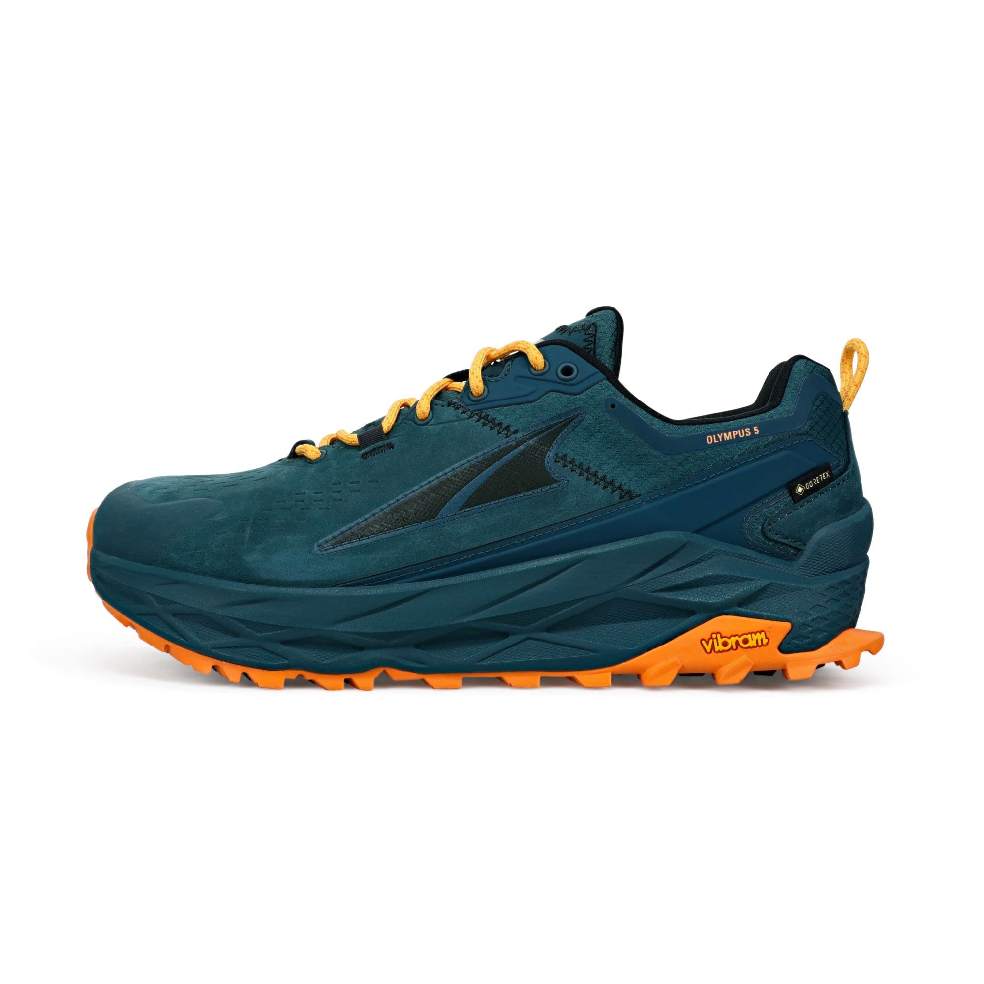 ALTRA Men's Olympus 5 Low GTX Waterproof Trail Running Shoes - Lightweight Hiking & Outdoor Adventure Footwear for Men | Perfect for Mountain Trails, Backpacking & Wet Conditions