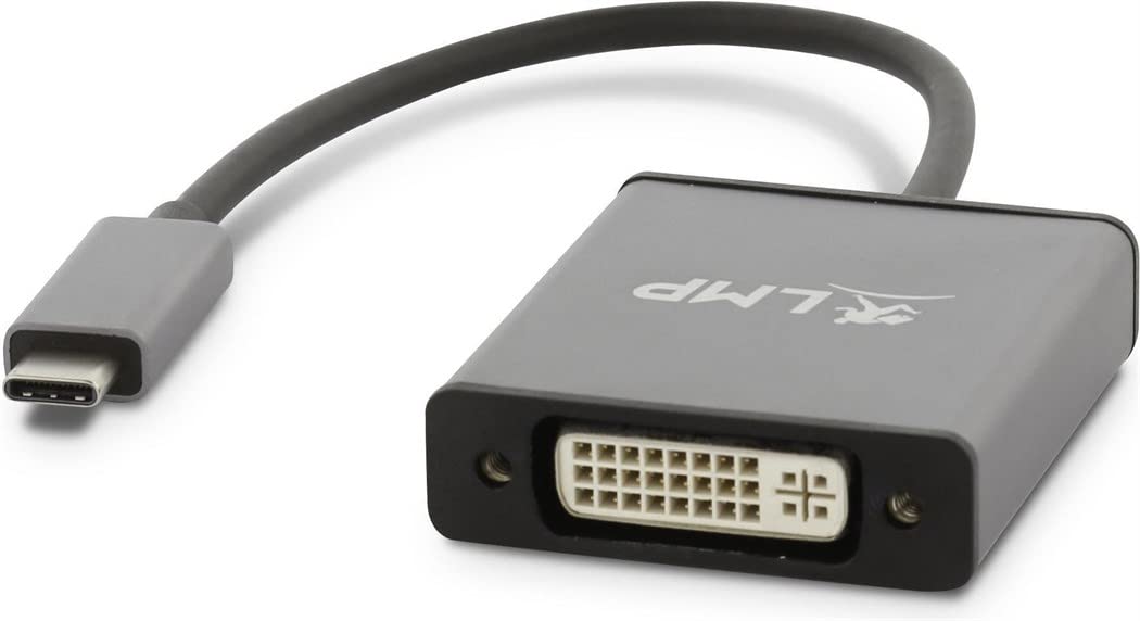 USB-C to DVI Adapter 4K 60Hz, USB Type C to DVI Converter for MacBook Pro/Air, Dell XPS, HP, Lenovo - Ideal for Home Office, Gaming & Dual Monitor Setup