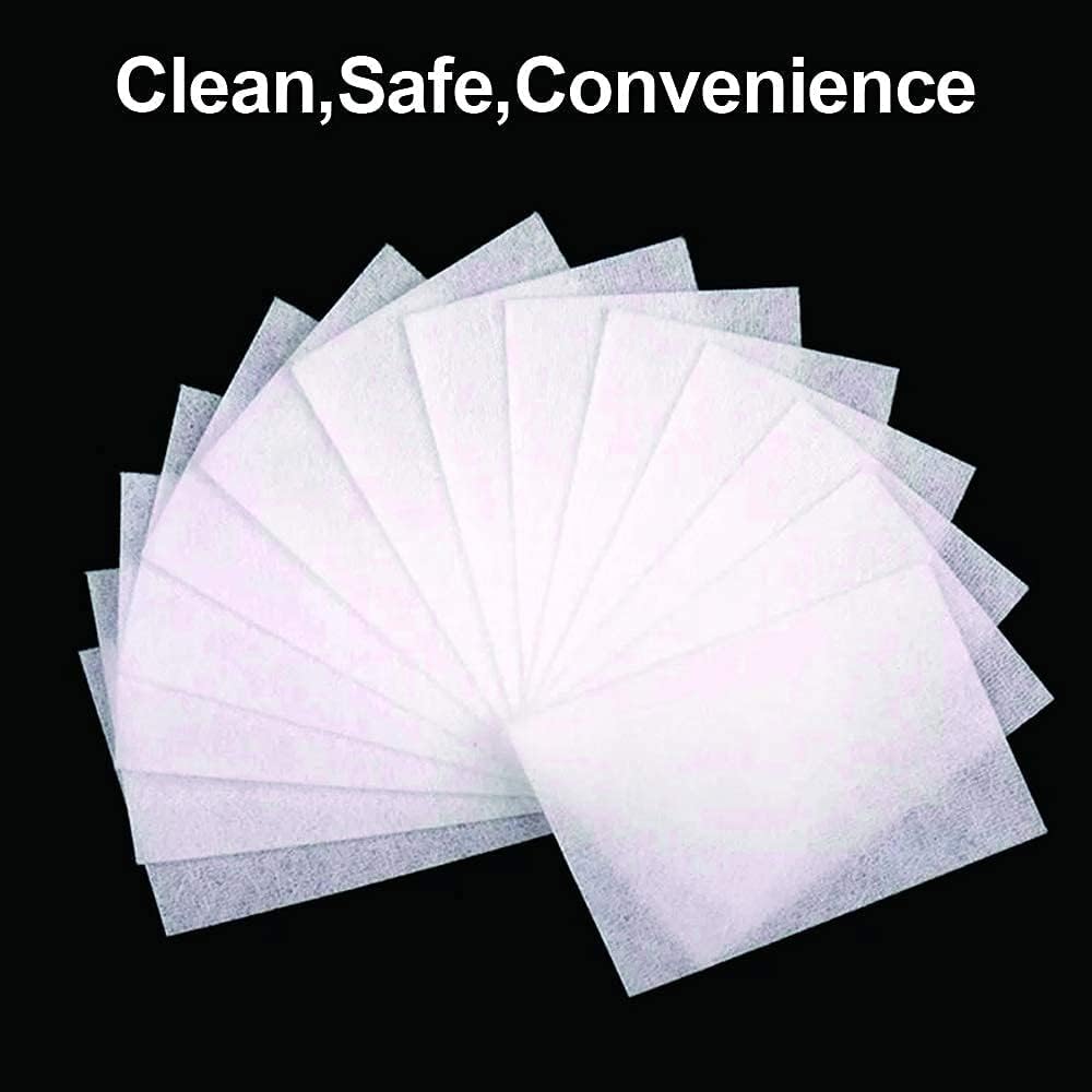 1000 Pcs Sminakh Lint-Free Nail Wipes - Premium Cotton Pads for Gel Nail Polish Removal, Eyelash Extension Glue Cleaning & Nail Care | Gentle, Absorbent & Non-Irritating for Salon & Home Manicure Use