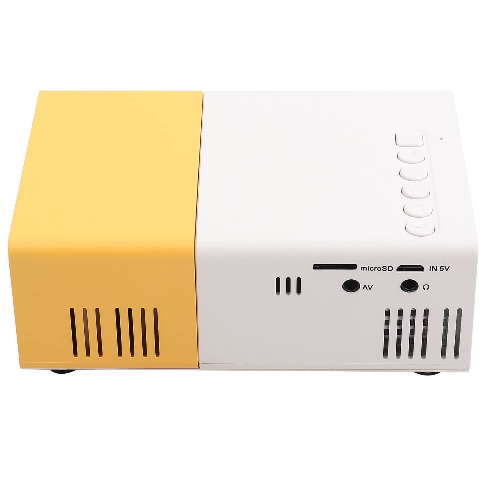 Mini HD Portable LED Projector - 320x240 Native Resolution, VGA Multimedia Player for Home Theater | Perfect for Movie Nights, Gaming & Outdoor Entertainment