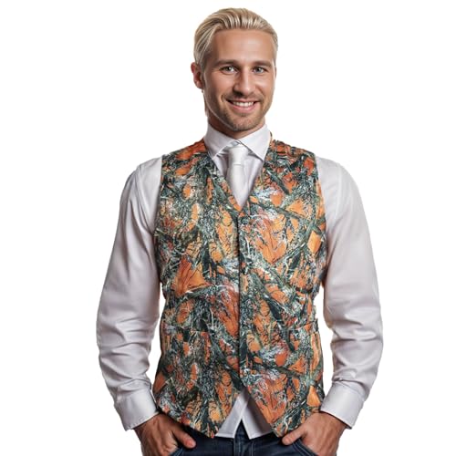 E-orange-camo Vest