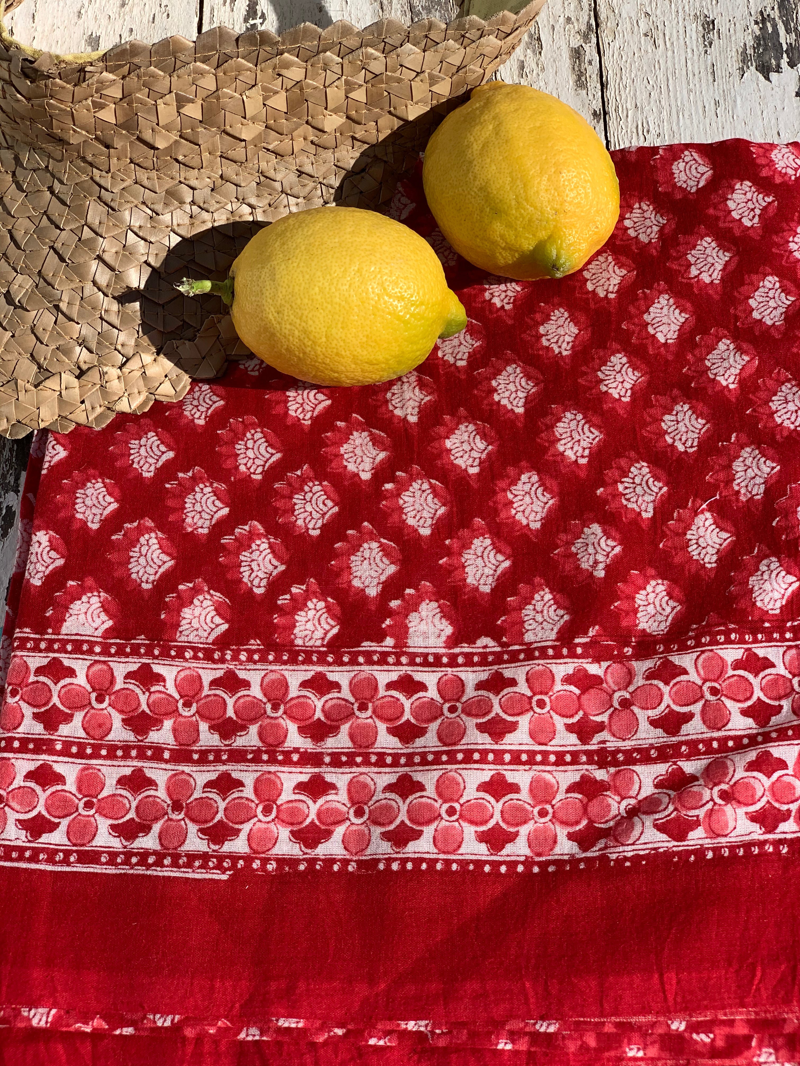 Stylish Block Print Cotton Sarong Pareo Shawl - New Collection for Beach, Pool, and Summer Fashion