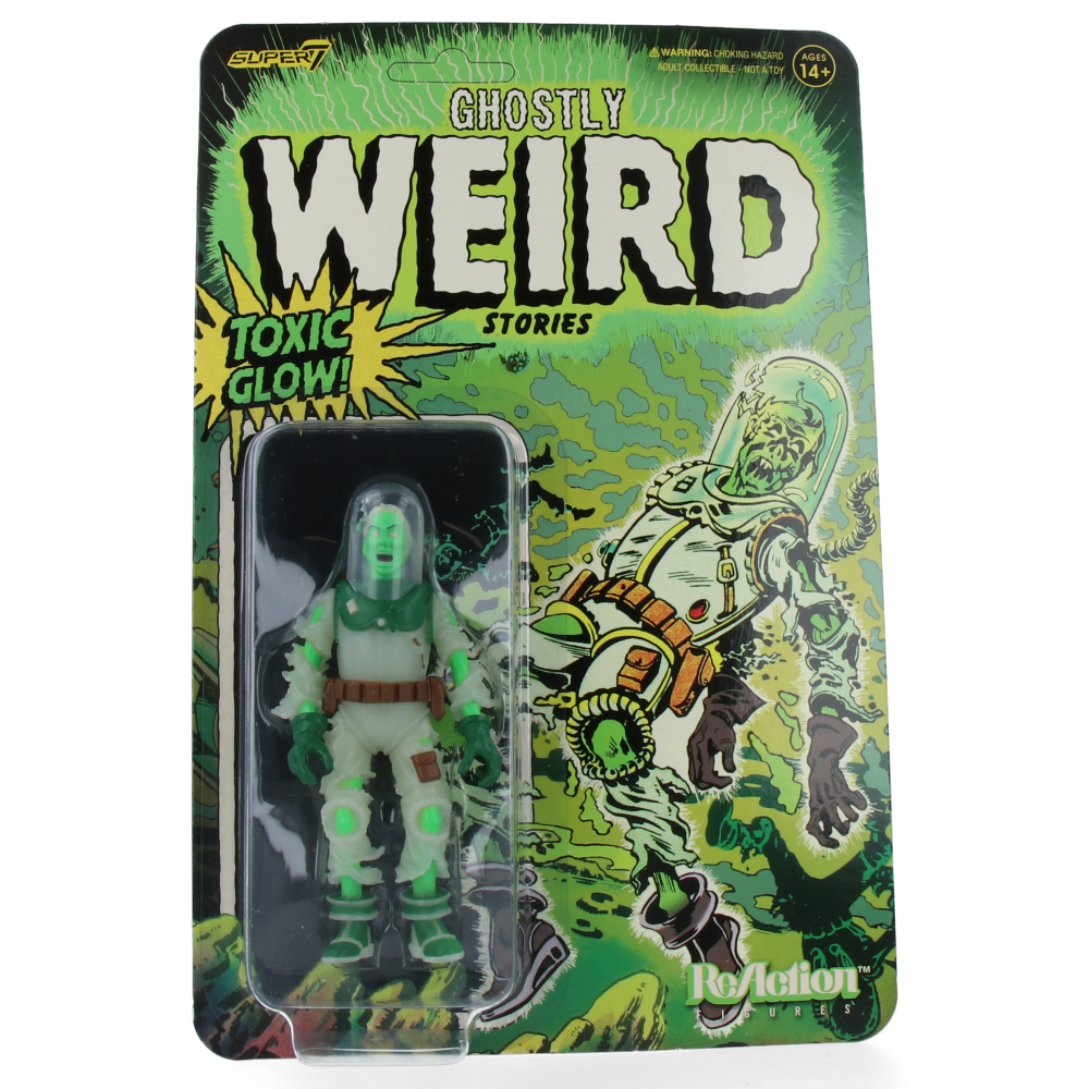 Commander Ben Woodruff Glow-in-the-Dark Pre-Code Horror ReAction Figure - Vintage Ghost Story Collectible for Horror Fans & Comic Book Enthusiasts - Perfect for Display, Themed Parties & Pop Culture Collections