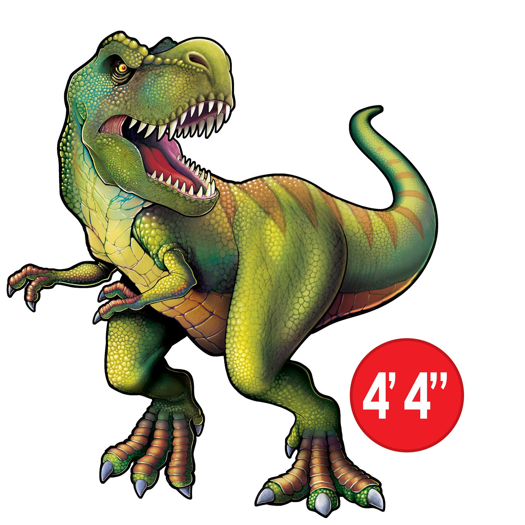 12 Pack Beistle Jointed Tyrannosaurus Dinosaur Party Decorations - Perfect for Birthday, Jurassic Theme Parties & Classroom Decor