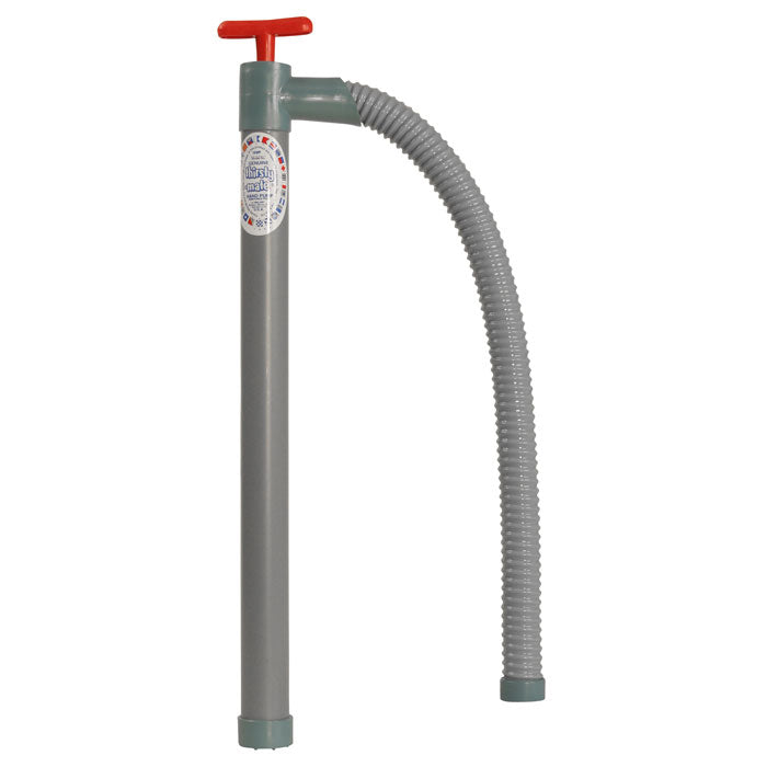 Beckson Thirsty Mate Kayak Bilge Pump with Hose - High Capacity Water Removal for Kayaks, Canoes & Small Boats - Perfect for Emergency Water Drainage & Marine Safety
