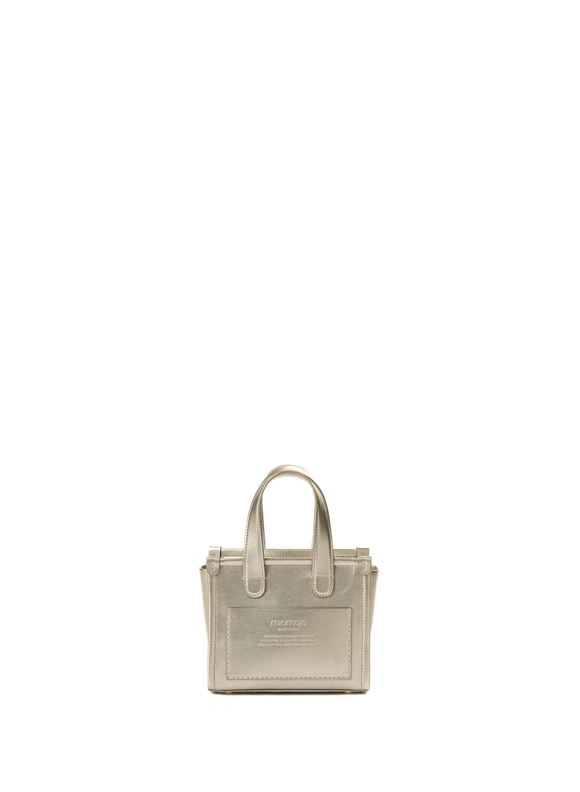 Alma S Vegan Leather Tote Bag for Women | Apple & Champagne Color | Stylish & Eco-Friendly Handbag for Work, Travel & Everyday Use