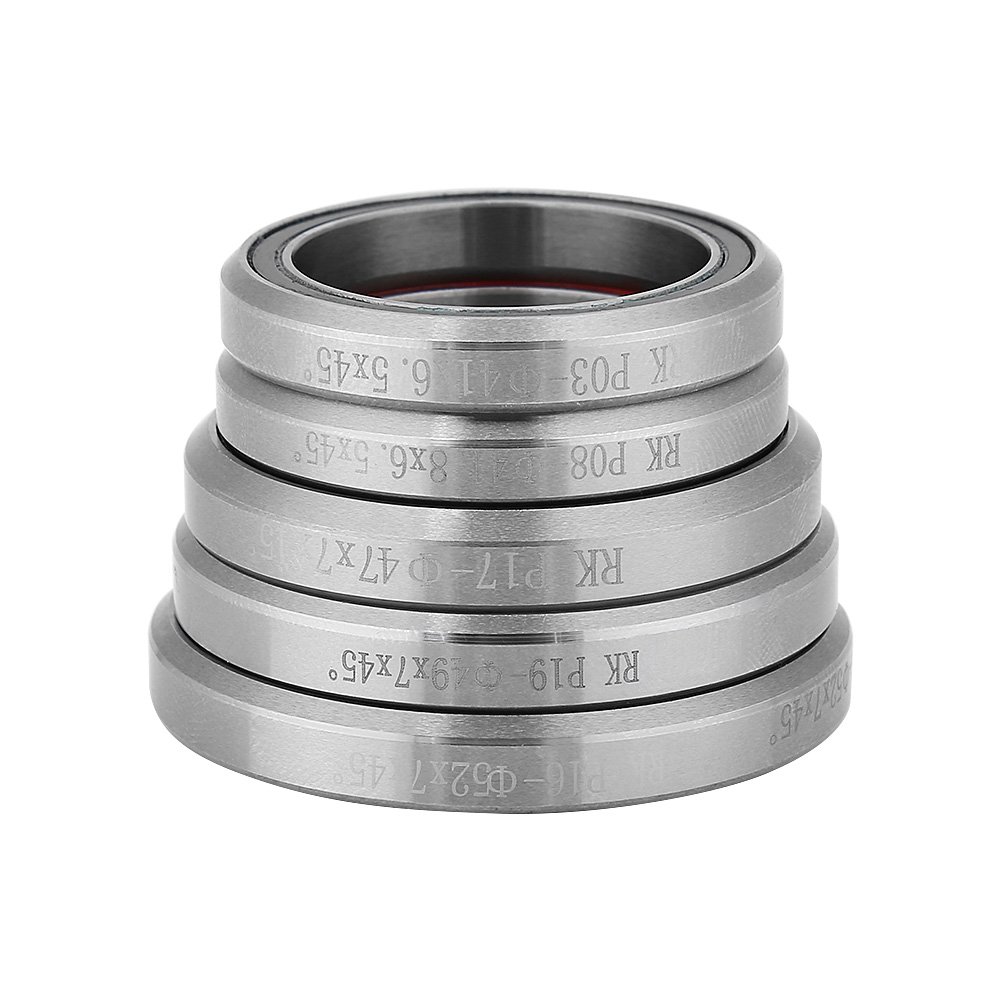 41mm Sealed Steel Ring Headset Bearings - Durable Mountain Bike Bearings Replacement for Road & MTB Cycling - Perfect for Bike Repair & Maintenance