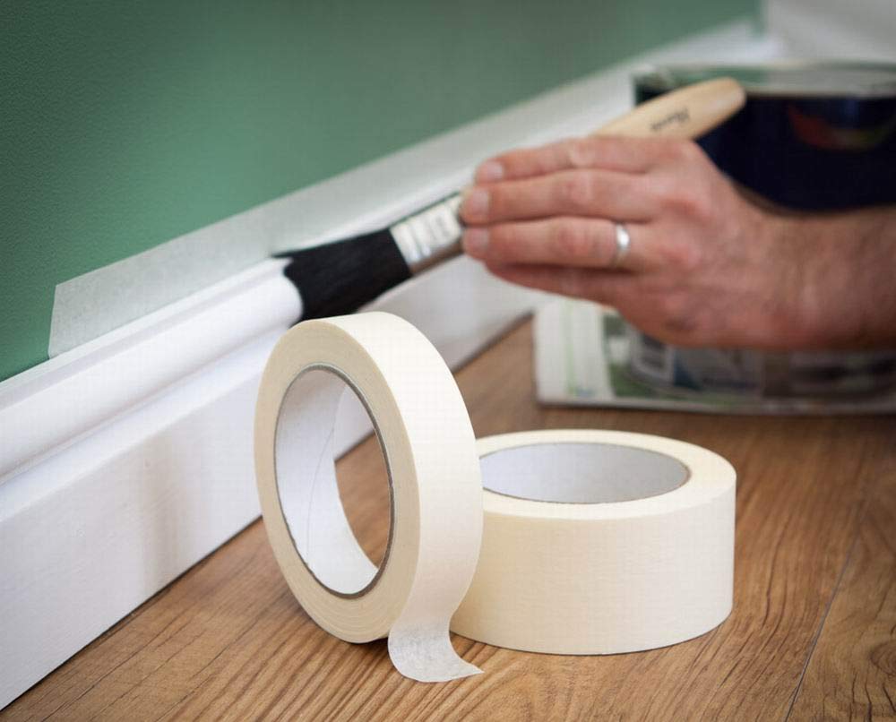 ABC Heavy Duty Packing Tape 3 Inches x 60 Yards - 16 Rolls Ivory Wide Painters Tape for Walls & Packaging | 5 Mil Thick Shipping Tape for Mailing Boxes, Cartons & Moving Supplies | Perfect for Home Moving, Office Shipping & DIY Projects