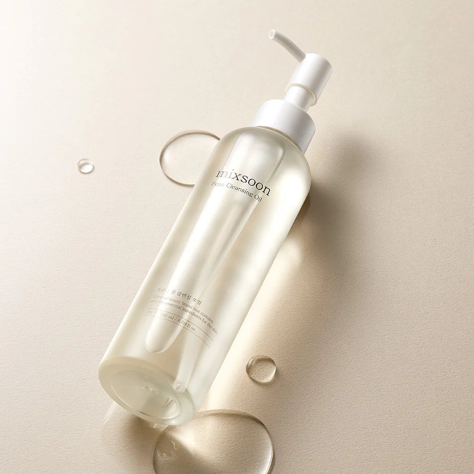 Mixsoon Bean Cleansing Oil - Gentle Facial Cleanser for Deep Pore Cleansing | Perfect for Daily Skincare & Makeup Removal