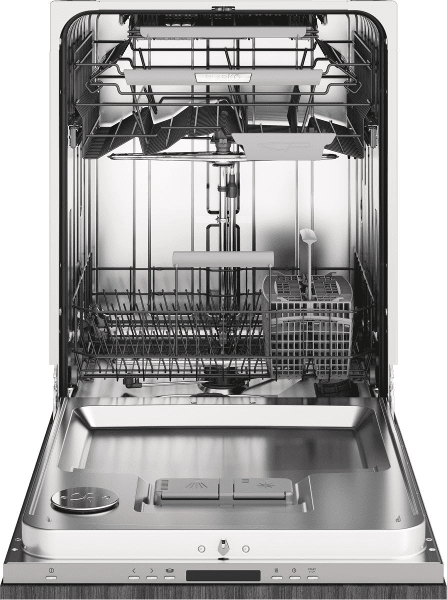 Asko DFI664XXLSOF Panel Ready Built-In Dishwasher - Stainless Steel, Ultra Quiet, Energy Efficient for Modern Kitchens | Perfect for Open Concept Homes & Entertaining