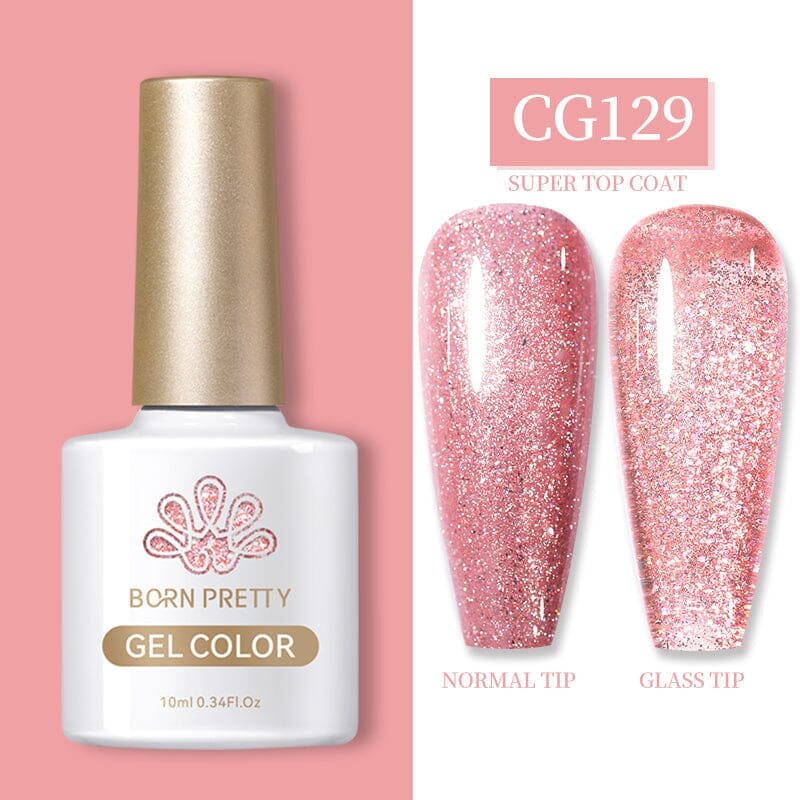 Silky White Series Gel Nail Polish 10ml (CG101 CG130) - Long-Lasting Shine for Manicures & Pedicures at Home or Salon
