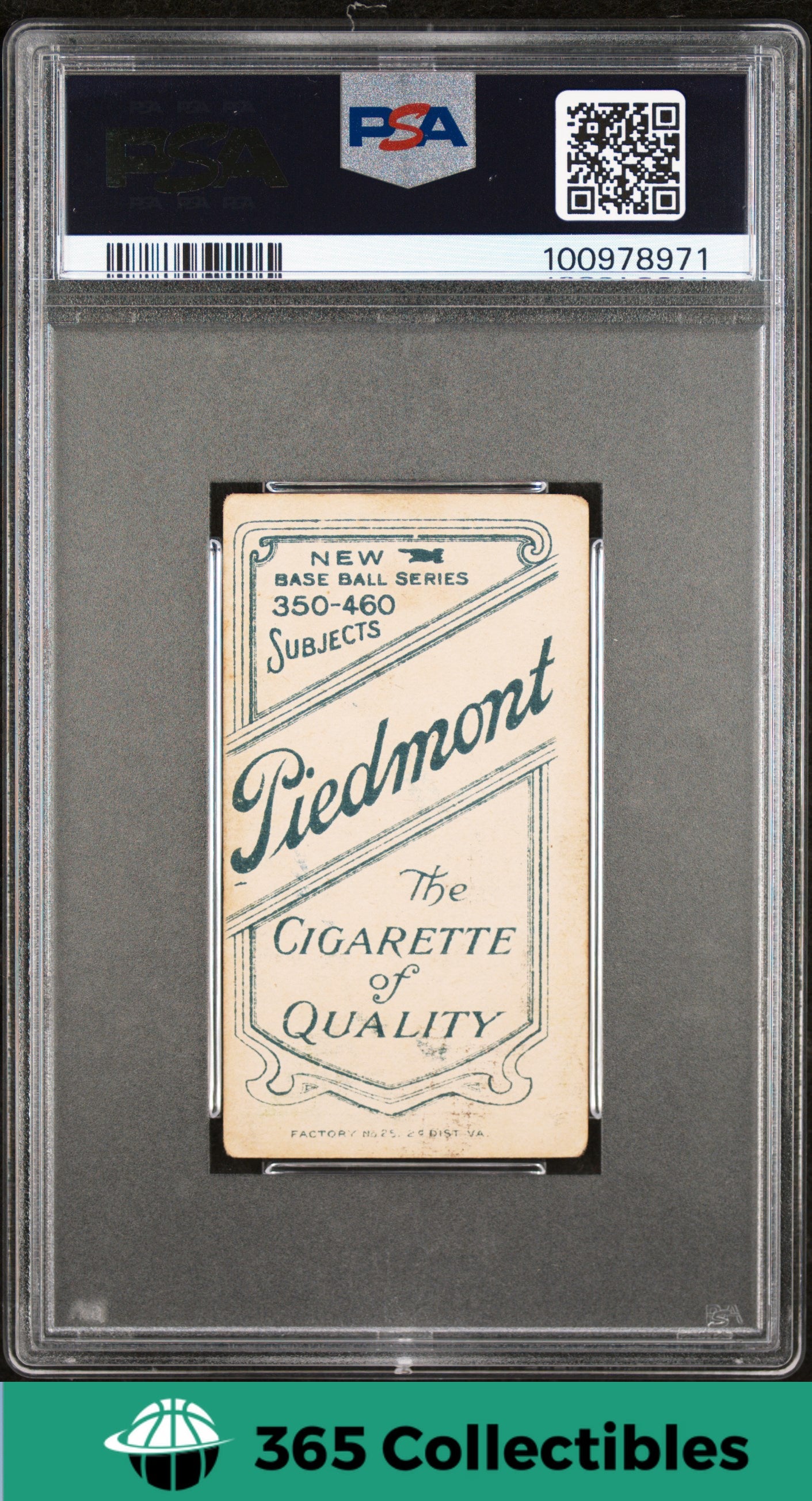1909 T206 Piedmont 350-460 Tobacco Baseball Card - Ed Reulbach No Glove PSA 1.5 - Vintage Sports Memorabilia for Collectors & Baseball Fans