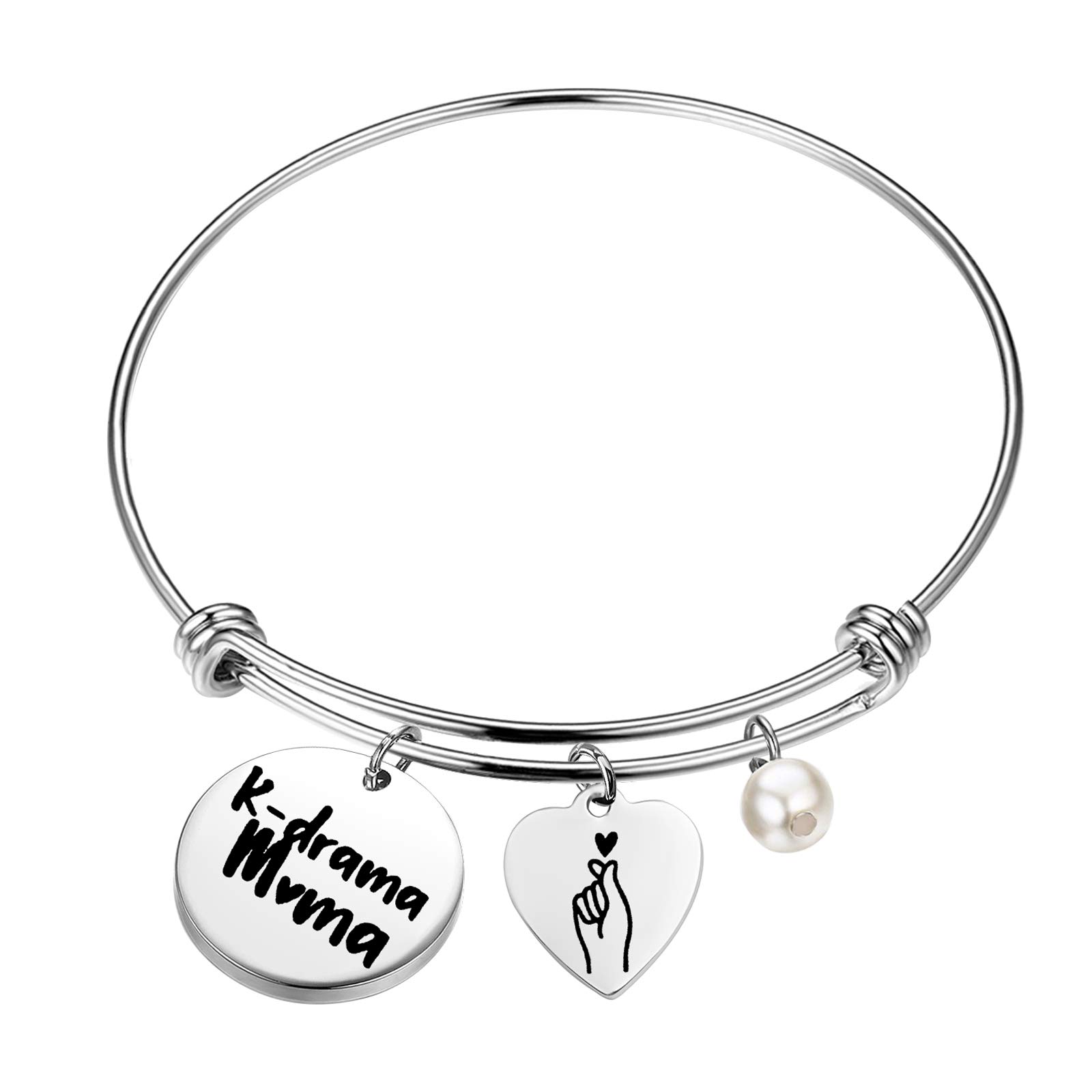KEYCHIN K-Drama Mama Bracelet - Elegant Korean Drama Jewelry Gift for K-pop Fans, KDrama Lovers & BTS Army | Perfect for Birthdays, Anniversaries & Kpop Concerts