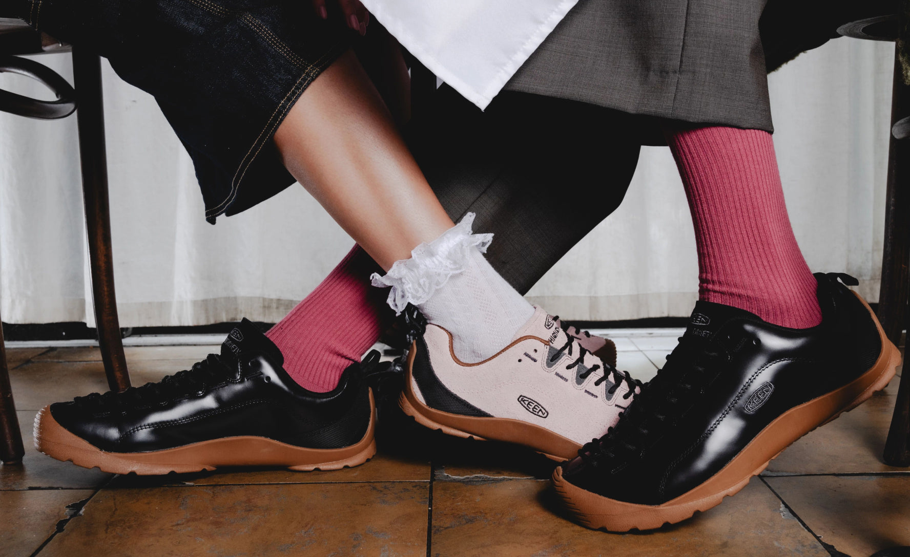 Women's Jasper Sneaker x Highsnobiety - Black/Gum Colorway | Stylish Casual & Streetwear Shoes for Women | Perfect for Daily Wear, Gym, and Urban Fashion