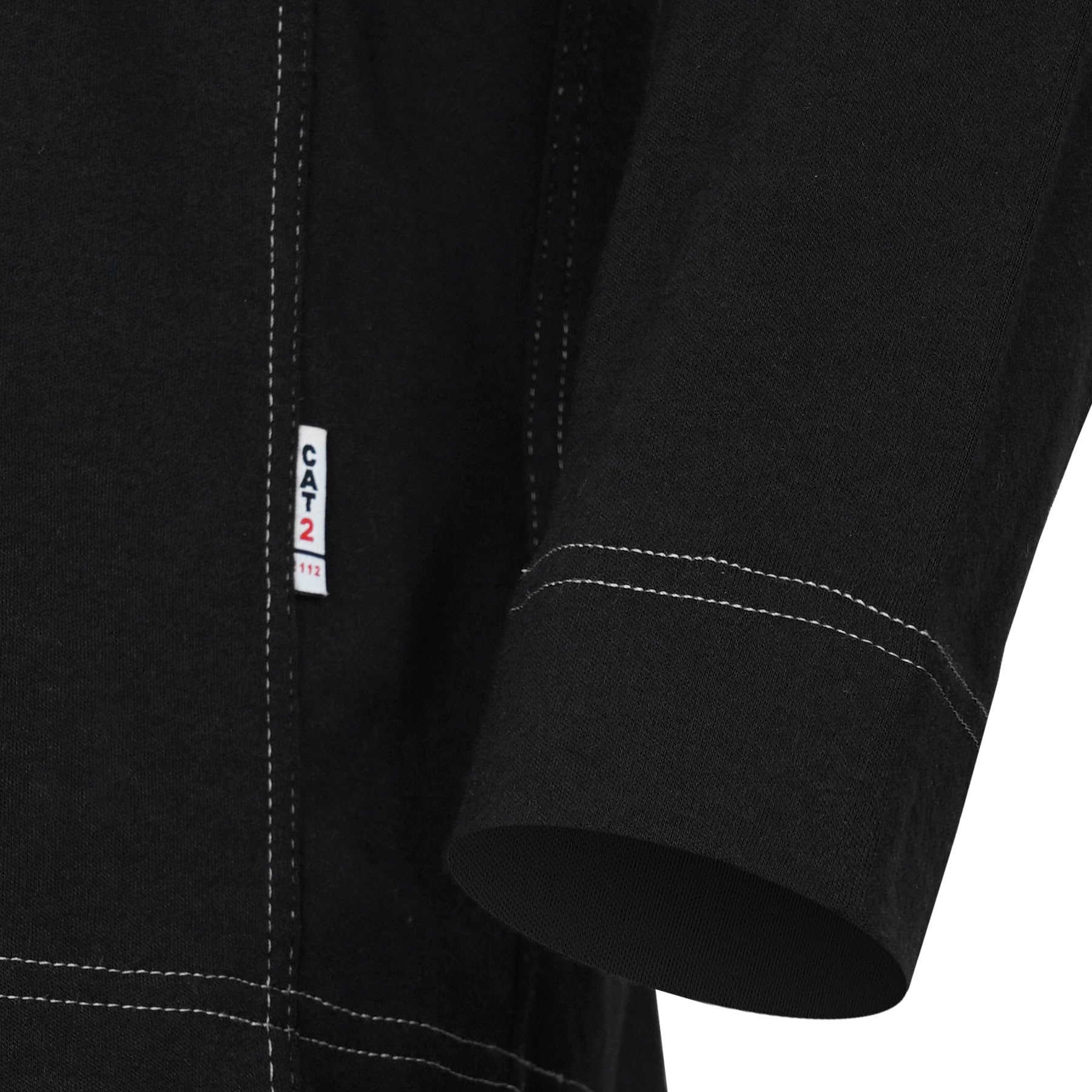 Flame Resistant Men's Shirts - Lightweight 6.5oz Long Sleeve Henley Work Shirts | CAT2 NFPA2112 Certified FR Clothing for Industrial & Outdoor Safety Work