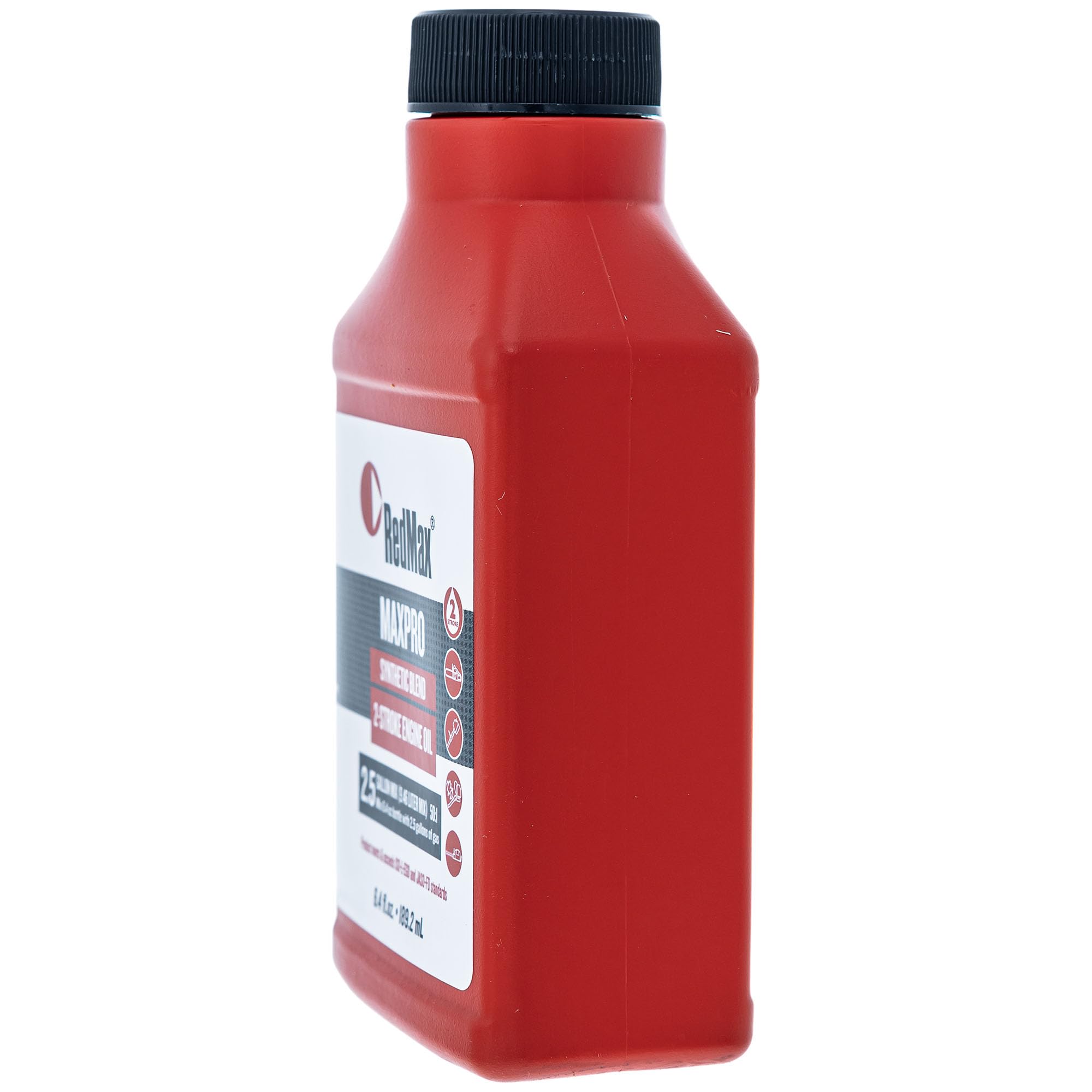 RedMax 580357203 OEM MaxLife 2-Cycle Engine Oil 6.4oz 50:1 Ratio for 2.5 Gallon Mix - Case of 48 Bottles - Ideal for Chainsaws, Trimmers & Outdoor Power Equipment