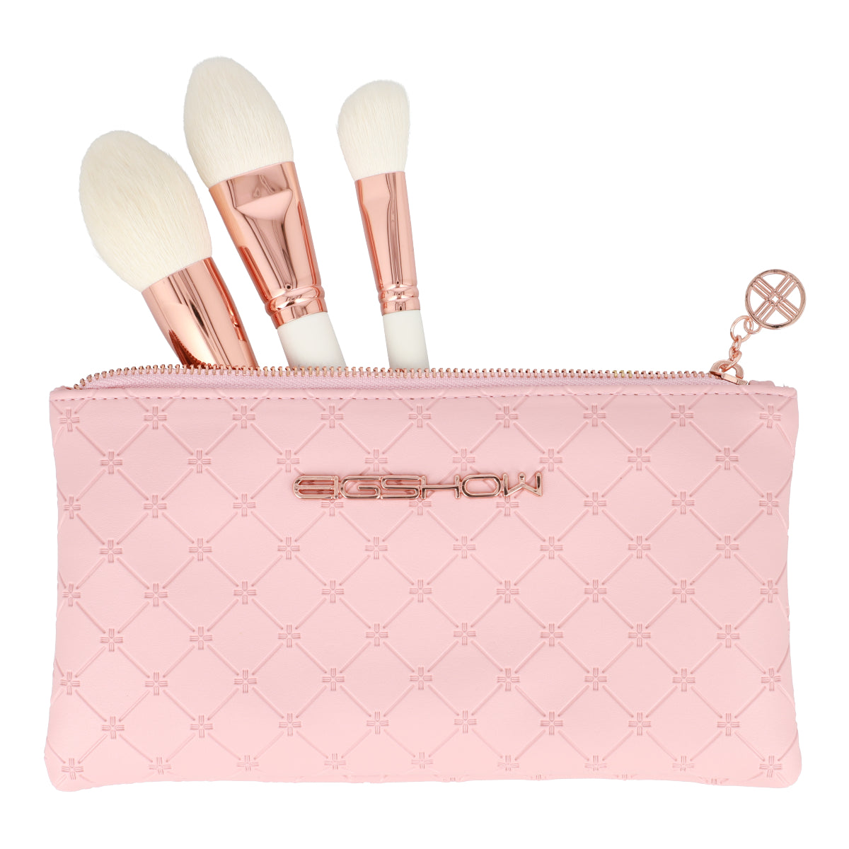 Master Series Classic Rose Gold Makeup Brush Set - 12 Piece Professional Cosmetic Brushes for Foundation, Blending, Contouring | Perfect for Everyday Makeup & Professional Artists