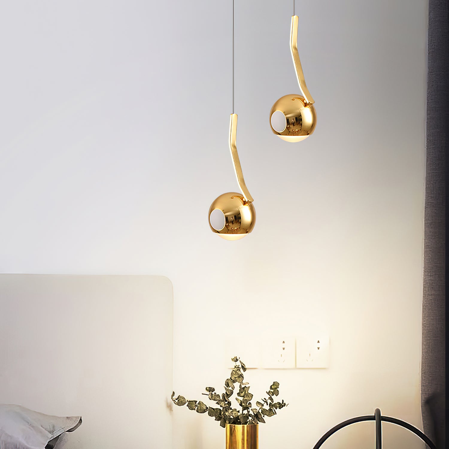 Chalfis Modern Pendant Light - Elegant Hanging Lamp for Kitchen Island, Dining Room, and Living Room Decor - Energy Efficient LED Lighting Fixture