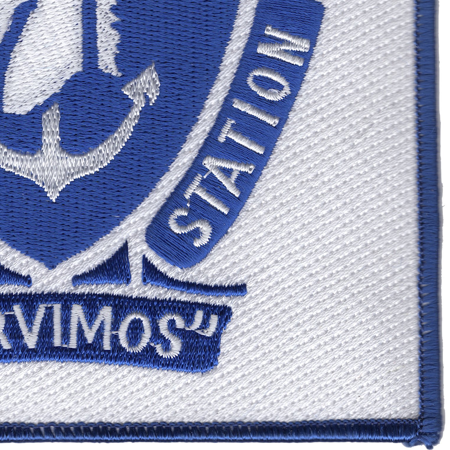US Navy Naval Station Mare Island 2nd Version Embroidered Patch - Military Collectible, Veteran Gift, DIY Sewing & Iron-On Applique for Jackets, Hats, Bags