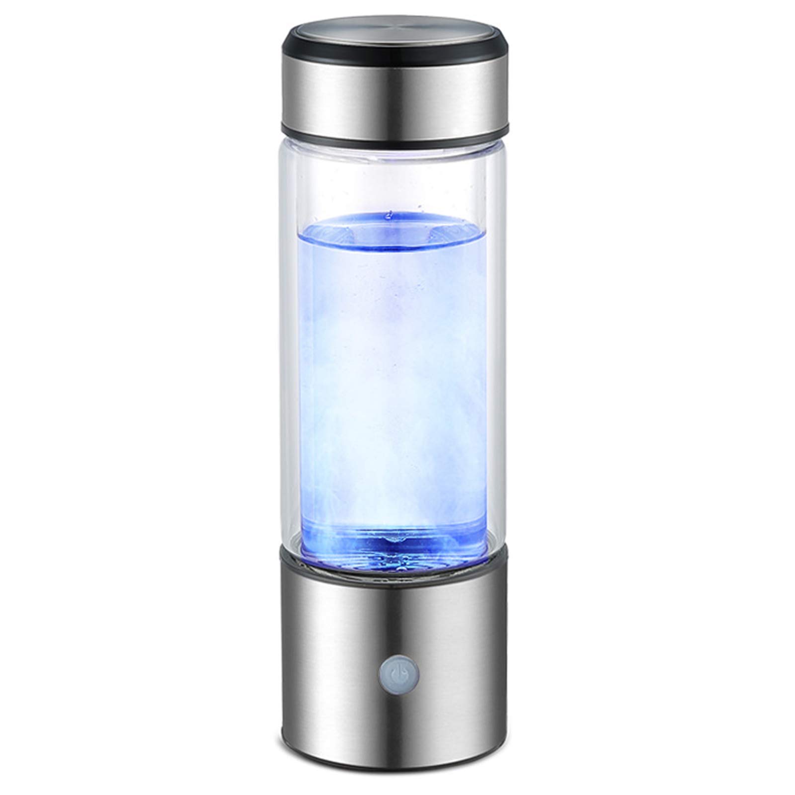 Portable Hydrogen Water Bottle 350ml - Alkaline Hydrogen-Rich Water Generator with Leak Proof Design, Large Capacity for Hydration | Perfect for Travel, Gym & Daily Wellness
