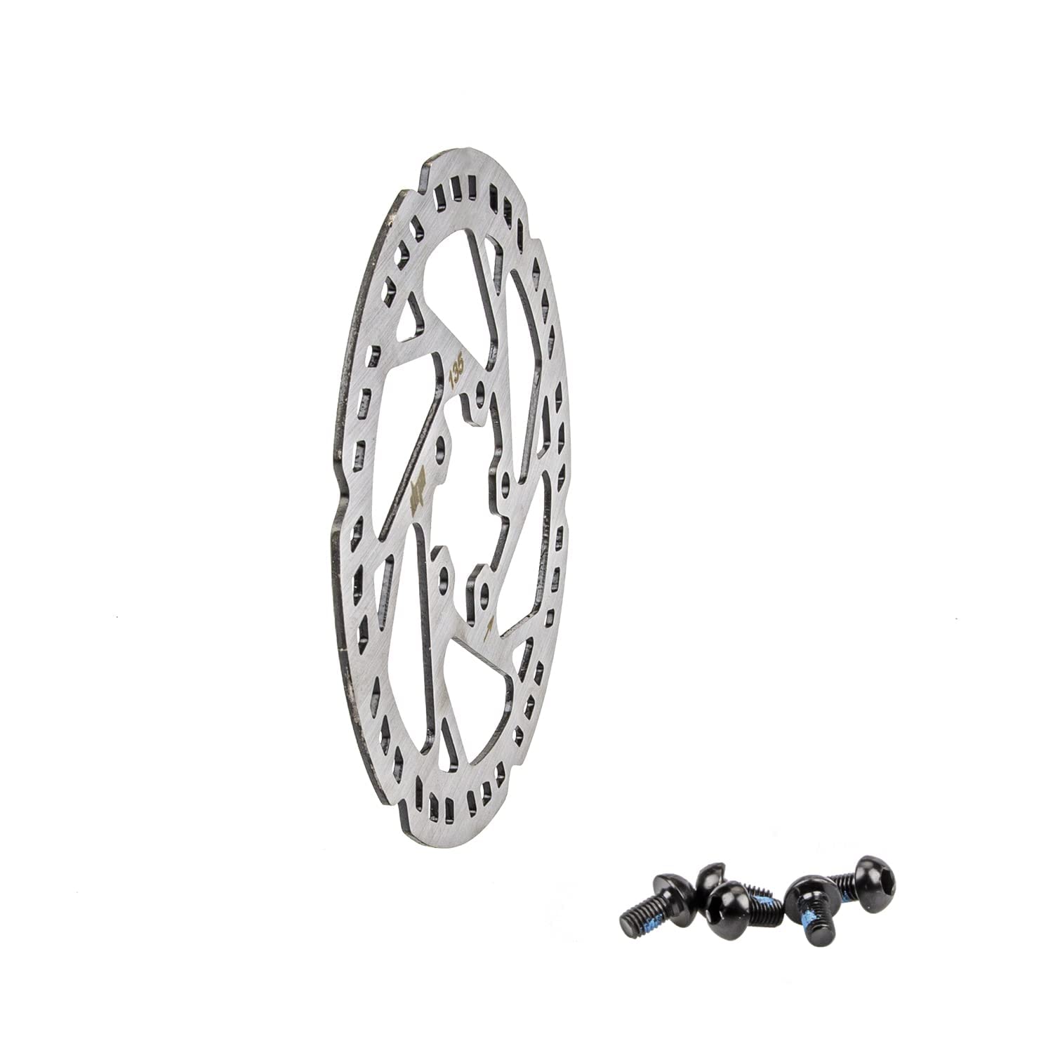 YBang Kit 135mm Brake Disc with Hydraulic Brake for Xiaomi Pro/Pro2 Electric Scooter - Replacement Brake Pads & Hydraulic Clamp - Scooter Upgrade Accessories for Enhanced Safety and Performance (Perfect for Urban Commuting & Off-Road Riding)