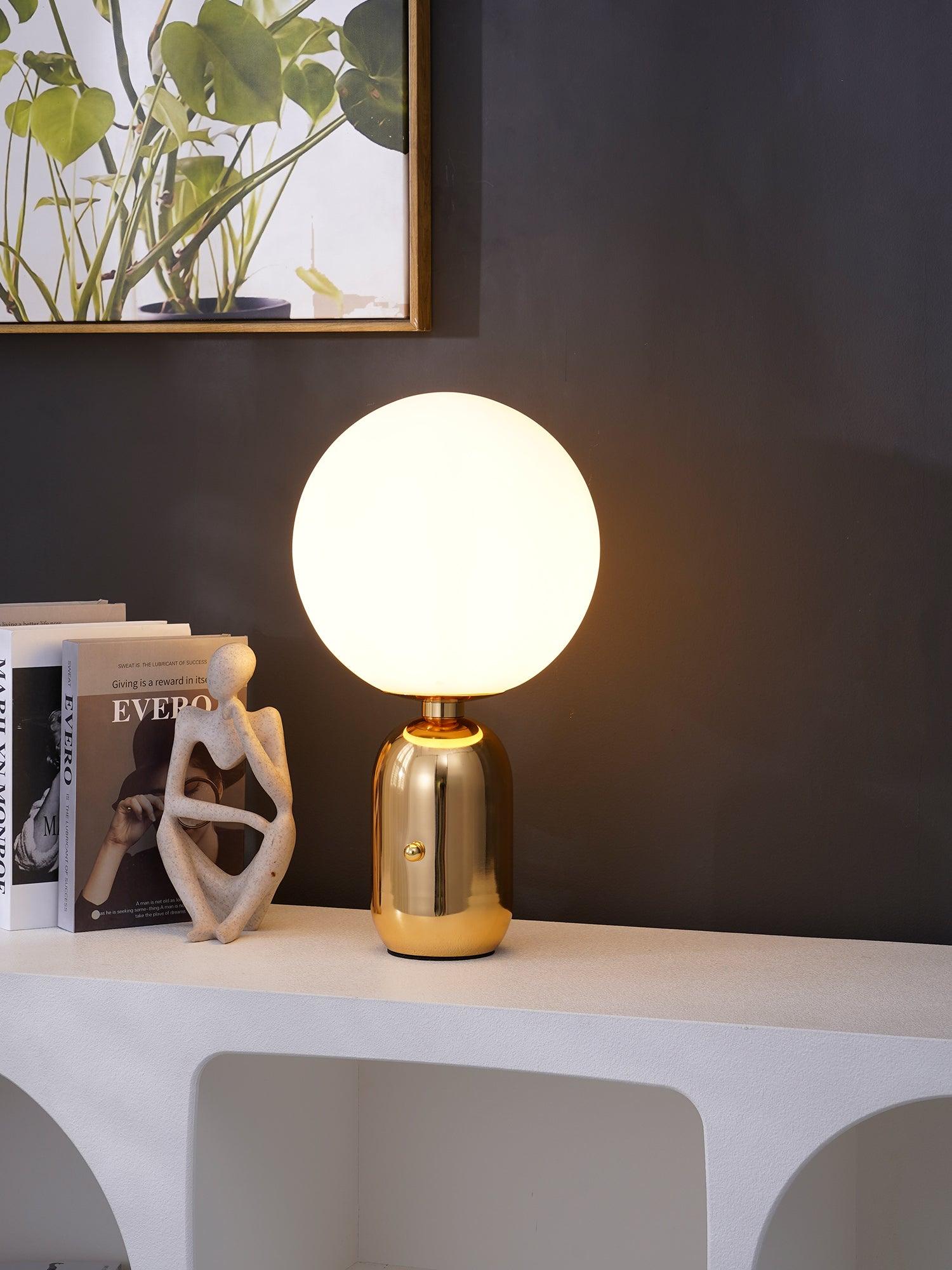 Modern Kade Table Lamp - Adjustable LED Desk Light with USB Port for Home Office, Bedroom & Study - Perfect for Reading, Working & Nightstand Use