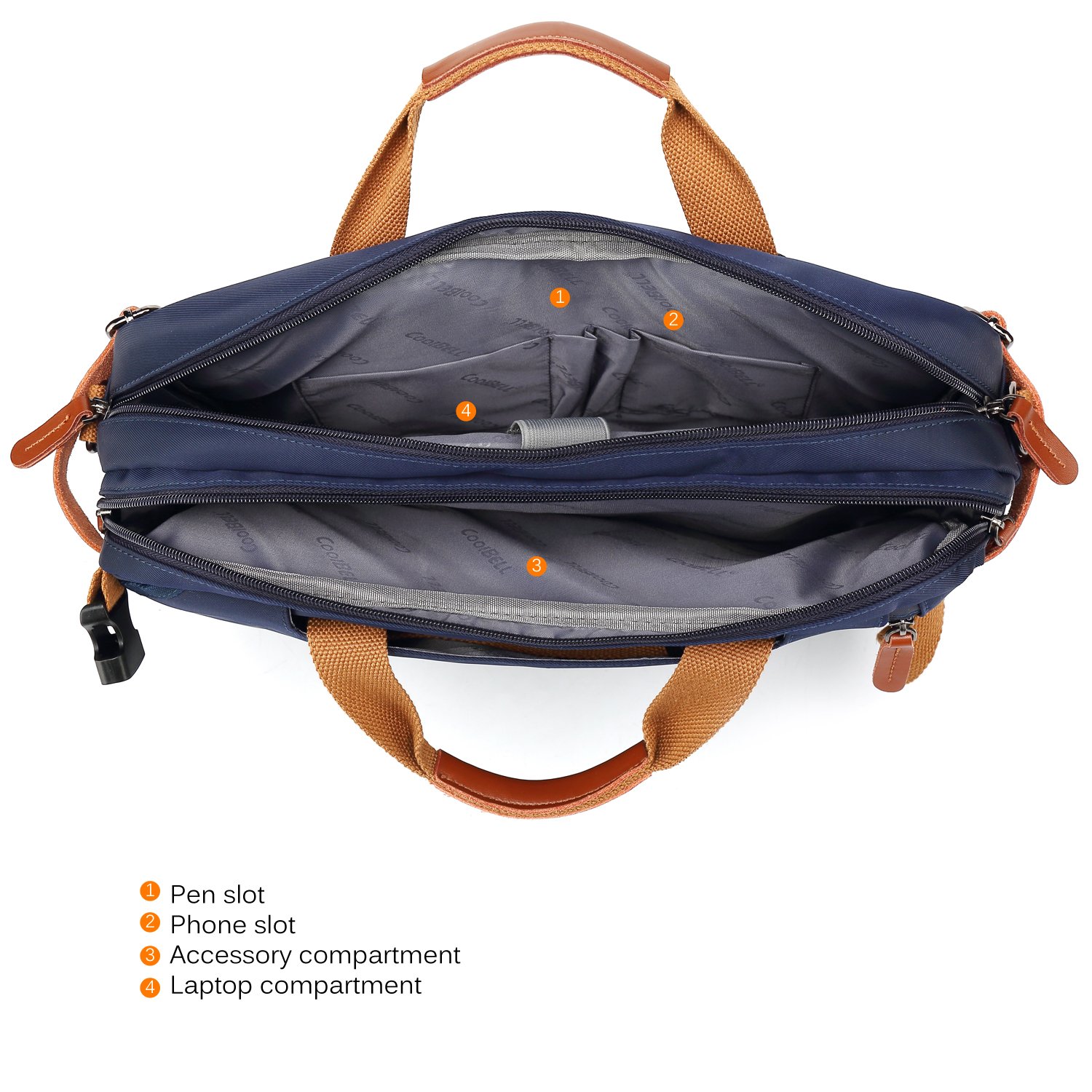 Durable Waterproof Laptop Backpack - 15