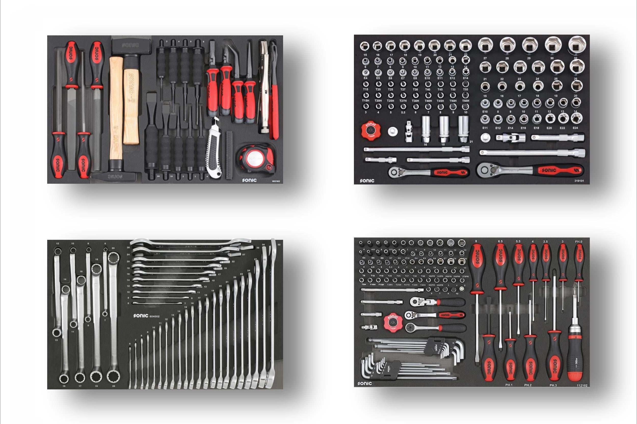 Premium Sonic Tools Foam Inlay Kit - Professional Automotive & Marine Upholstery Installation Set for DIY & Car Detailing - Perfect for Seat Cushions, Boat Interiors & Custom Upholstery Projects
