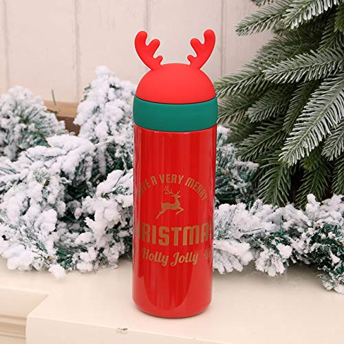 Premium Stainless Steel Vacuum Insulated Coffee Mug Set of 2 - Double Wall Thermal Travel Tumbler for Hot & Cold Drinks - Christmas Gift, Office, Camping, Hiking (Silver, 16oz)