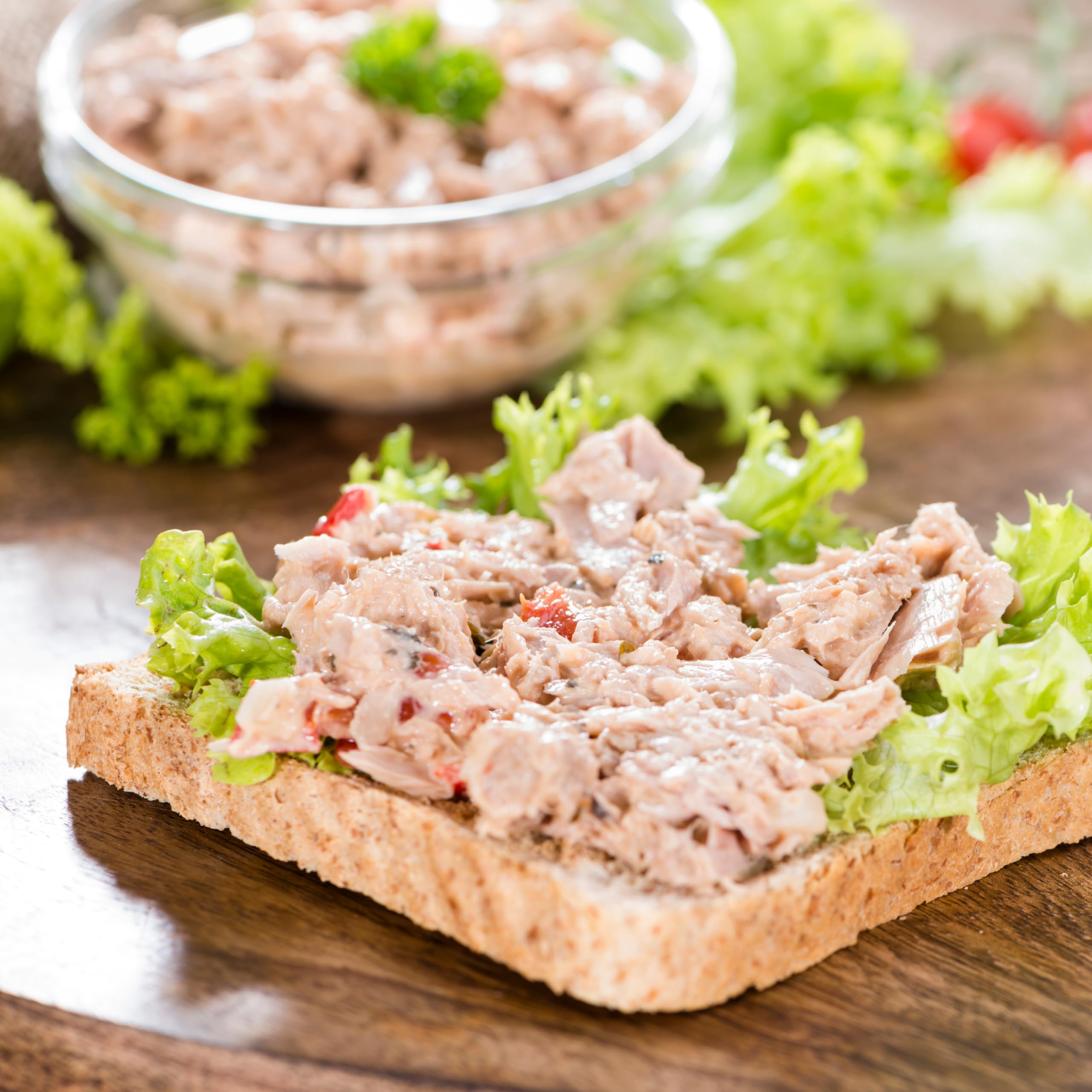 DRINKOLIN Chunk Light Canned Tuna in Water, 5 oz (12-Pack) - High Protein Tuna (22g per Serving) | Non-GMO, Gluten Free, Kosher Certified | Perfect for Tuna Salad, Sandwiches, Pasta & Healthy Meals | Quick Protein Source for Lunch, Camping & Emergency Food Storage