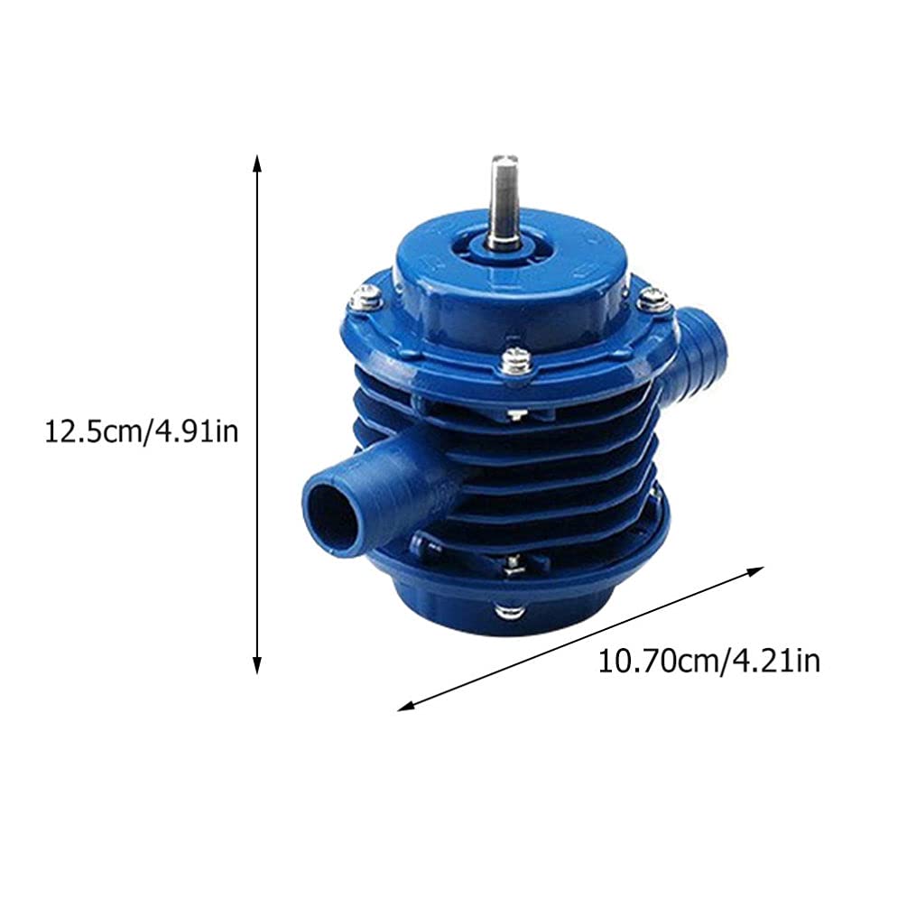 UKCOCO 1PC Self-Priming Water Transfer Pump - Submersible Electric Drill Pump for Air Conditioner Hose, Engineering Plastic Construction - Ideal for Home, Garden, and DIY Water Transfer Projects