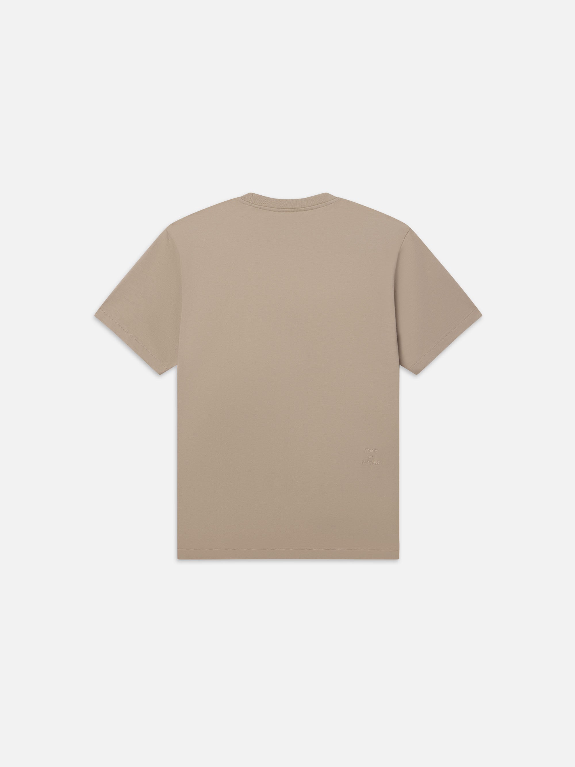 FRAME Logo Tee - Dove Graphic Cotton T-Shirt for Men & Women | Casual Streetwear Fashion | Perfect for Everyday Wear, Outings & Street Style Looks