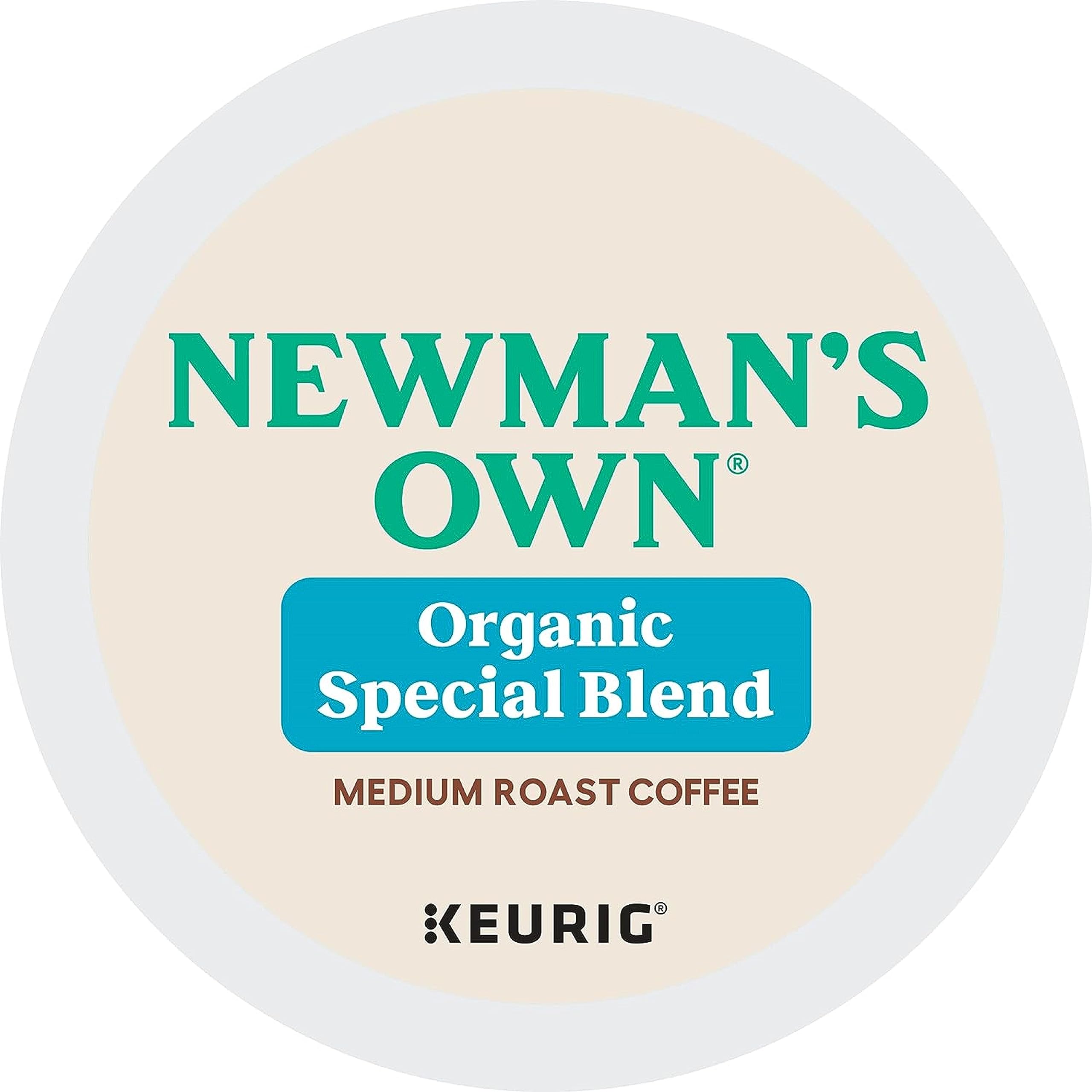 Newman's Own Special Blend Coffee K-Cups for Keurig Brewers - 160 Count (Packaging May Vary) | Premium Coffee Pods for Home & Office Use | Perfect for Morning Boost, Afternoon Pick-Me-Up & Entertaining Guests