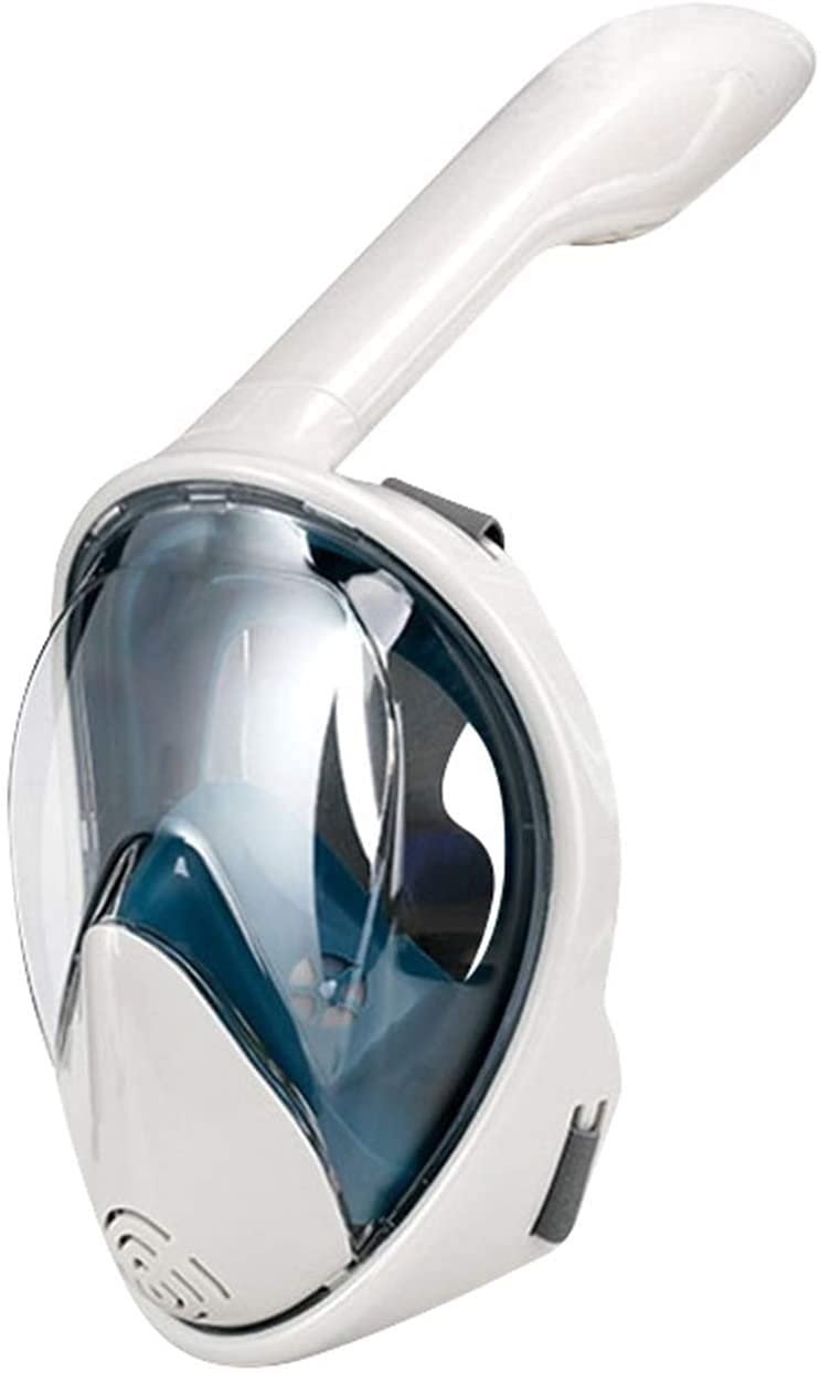 **Anti-Fog Full Face Snorkel Mask with Camera Mount - Wide View Scuba Diving Goggles for Adults & Youth (S-M Size, Color As Shown) - Perfect for Ocean Snorkeling, Swimming & Underwater Photography**