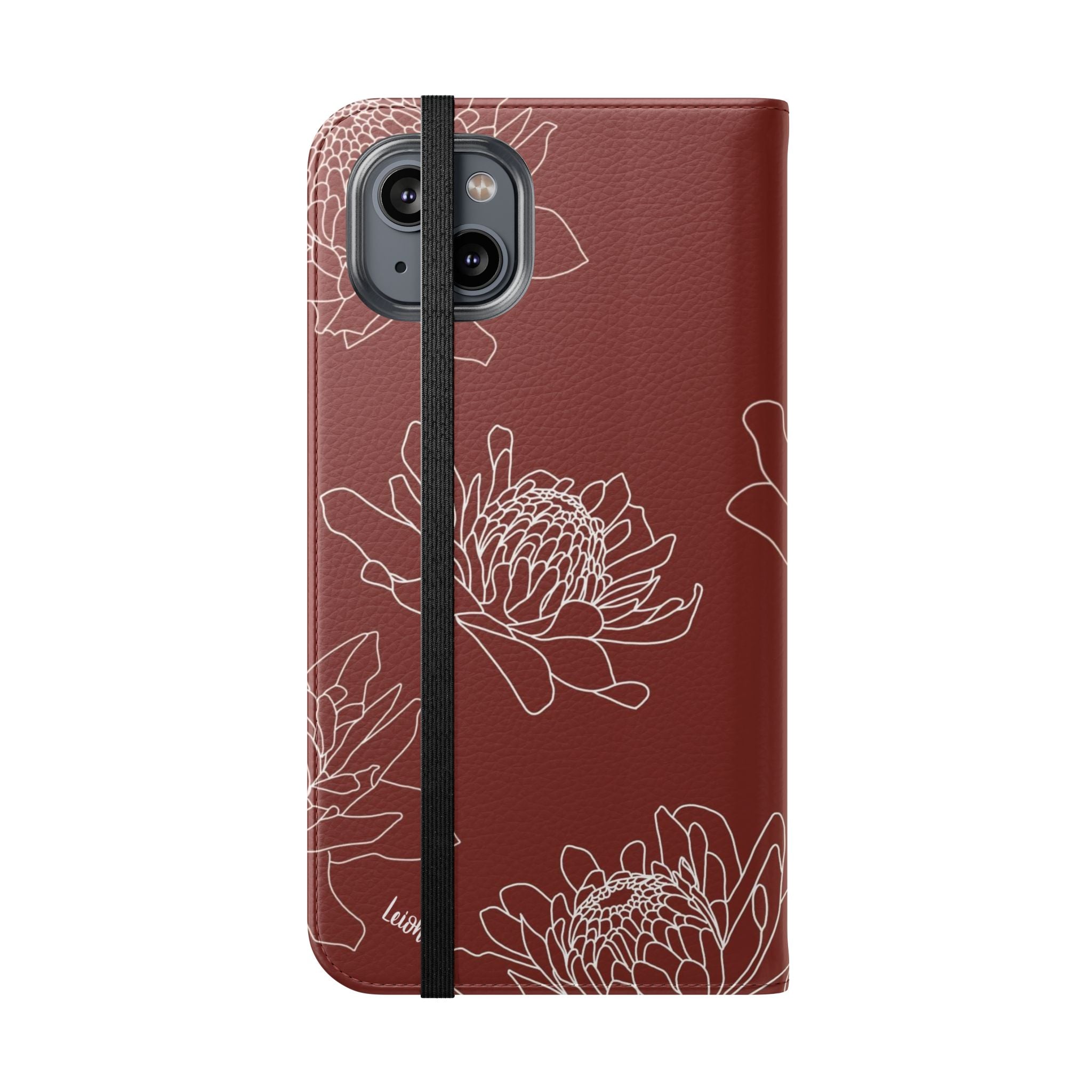 Torch Ginger Folio Case - Elegant & Durable Phone Cover for iPhone & Samsung - Perfect for Travel, Work & Everyday Use