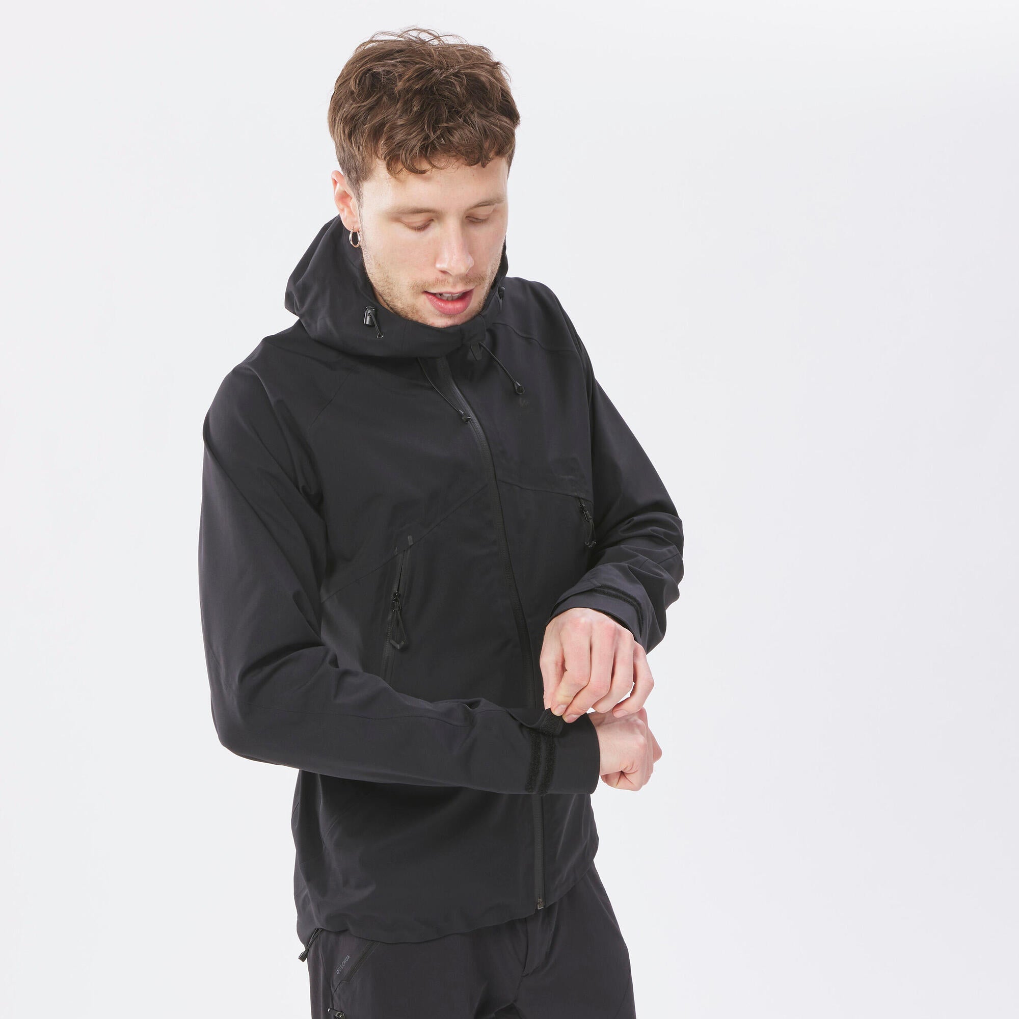 Quechua MH500 Men's Lightweight Waterproof Hiking Jacket - Outdoor Trekking & Camping Gear for All-Weather Protection