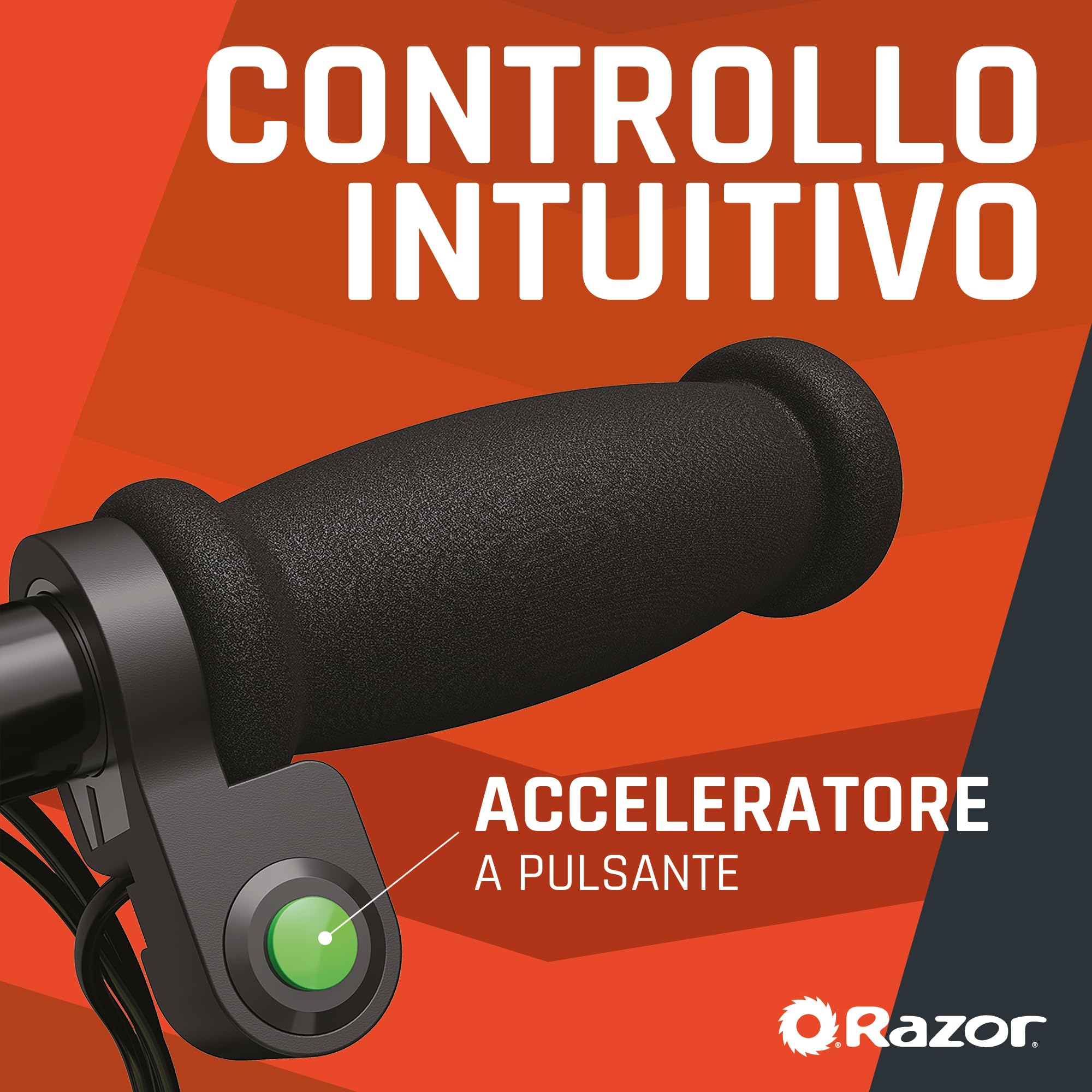 Razor E90 Electric Scooter - 36V Power, 9