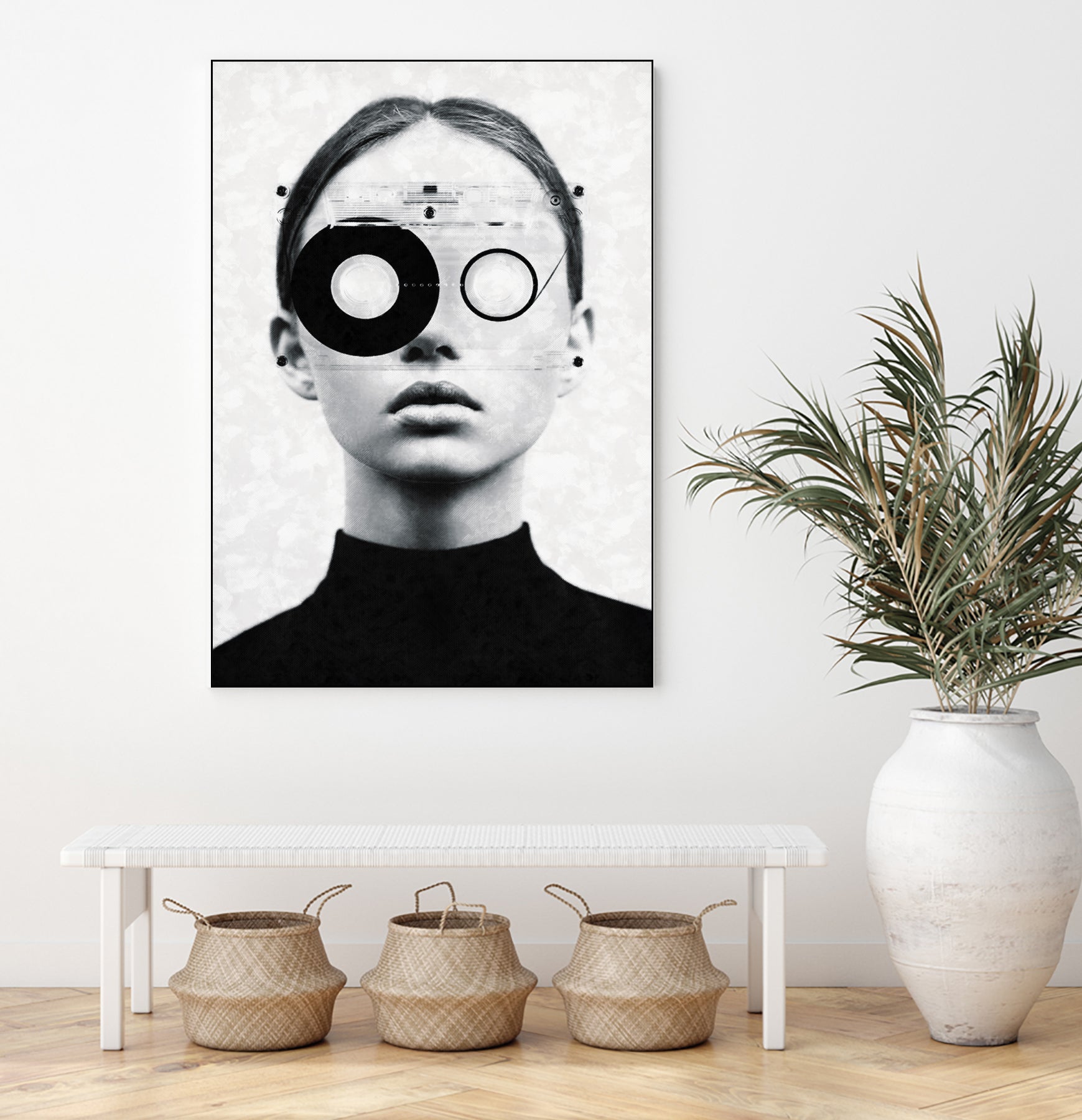 Modern Abstract Art Canvas Wall Decor - Handmade Contemporary Painting for Living Room, Bedroom, Office - Perfect for Home & Office Interior Design