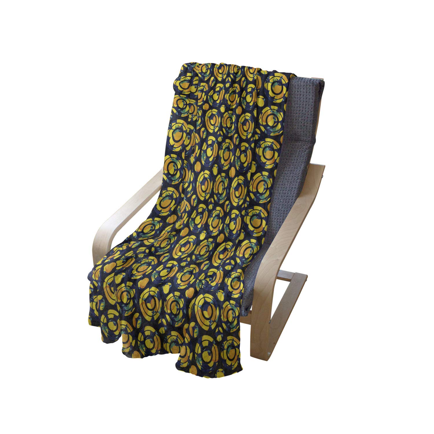 Ambesonne Citrus Fruit Throw Blanket - 50