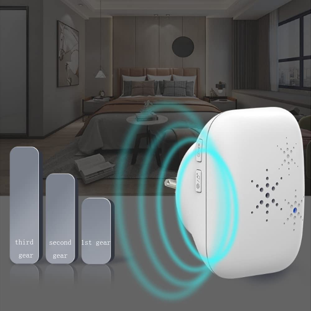150M Long Range Wireless Doorbell with 38 Melodies, 433.92MHz Frequency, IP44 Weatherproof - Perfect for Home, Classroom, Office & Outdoor Use (Black)