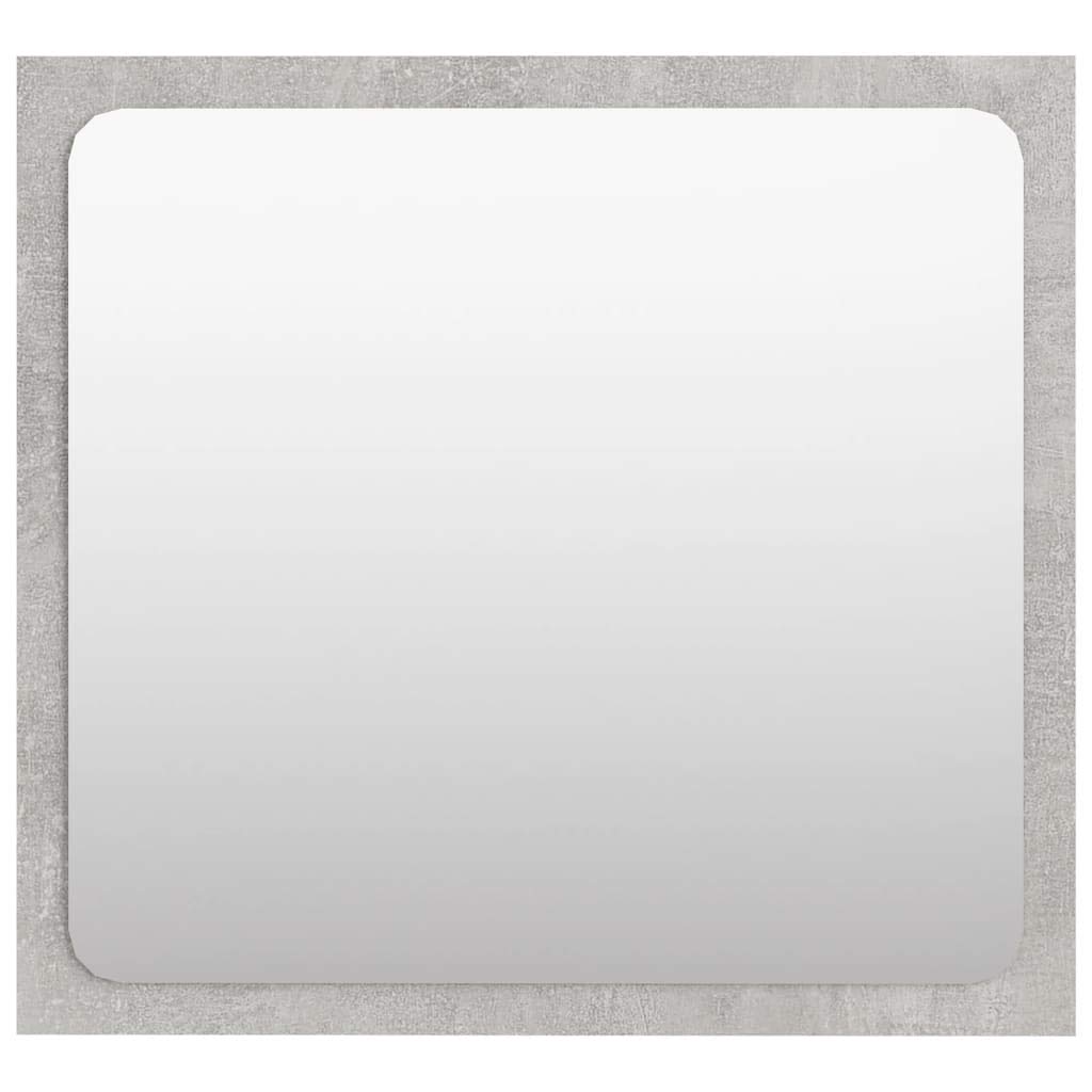 Modern Rectangle Makeup Mirror - Wall Mounted Bathroom Vanity Mirror with Glass Panel, 15.7