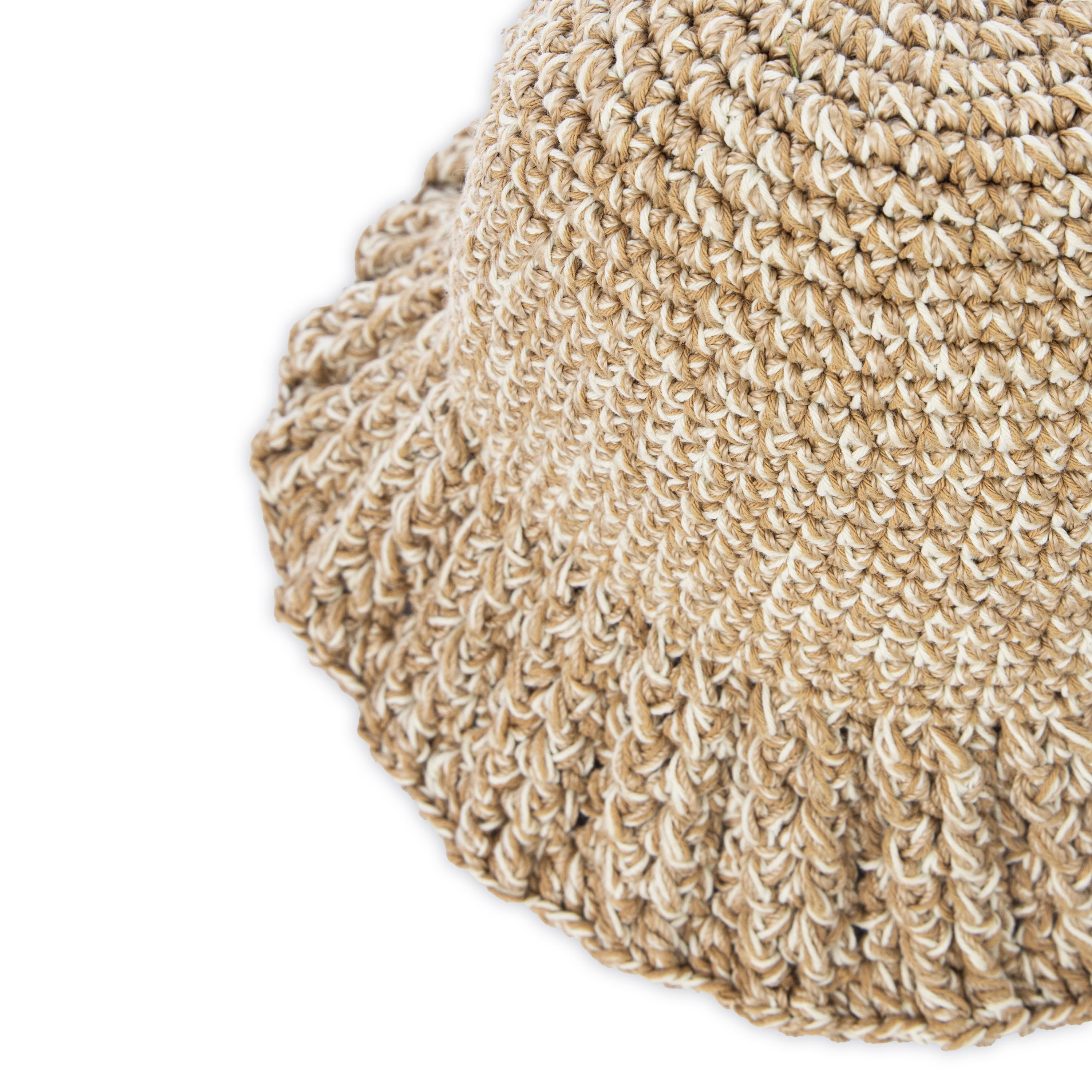 Lanie Bucket Hat - Hand Crochet Bamboo Summer Hat for Women - Perfect for Beach, Travel & Outdoor Activities