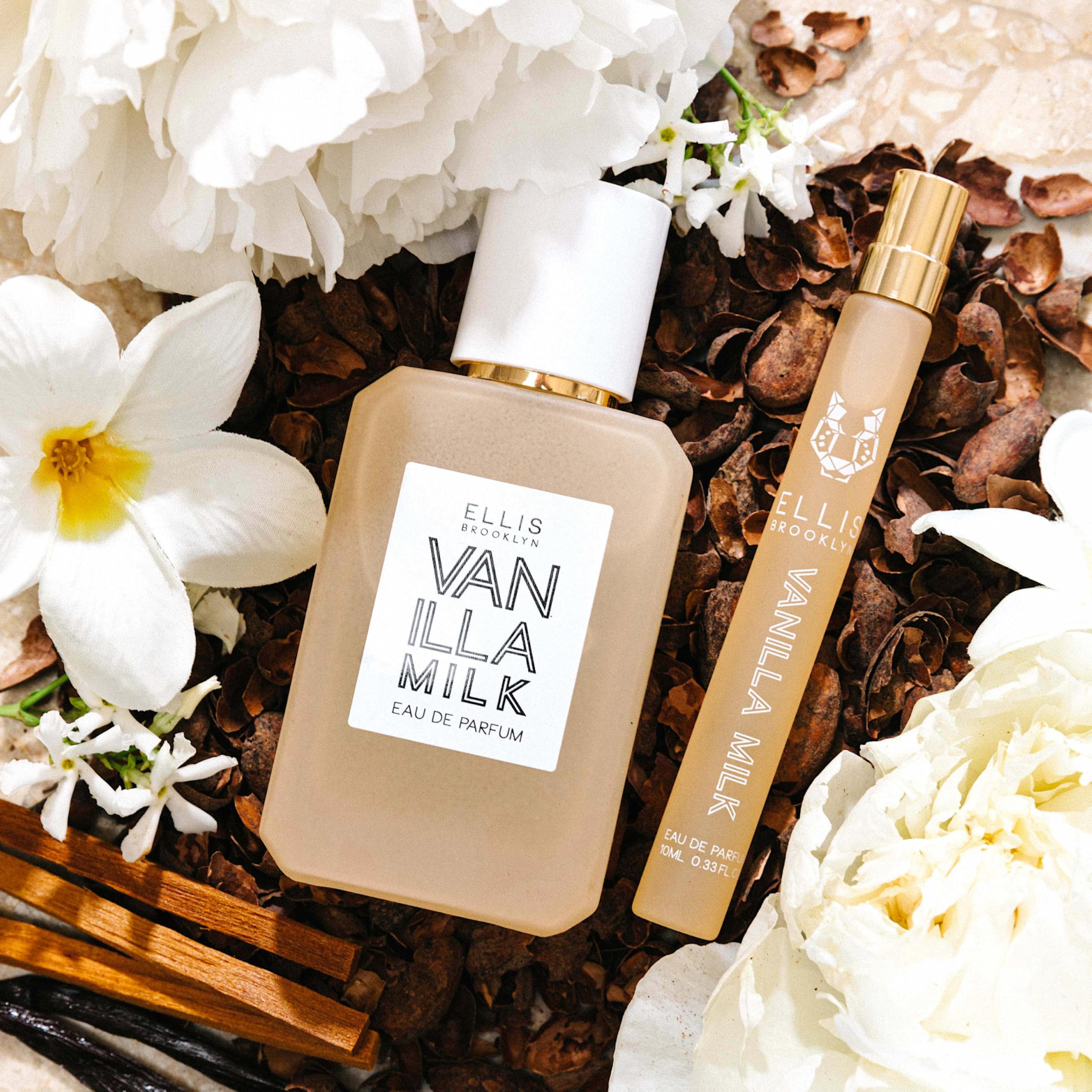 Ellis Brooklyn Apple Love & Vanilla Milk Eau De Parfum Mini Dabber - Clean Travel Perfume Set, Long Lasting Fragrance for Women, Perfect for Everyday Wear & Gifting