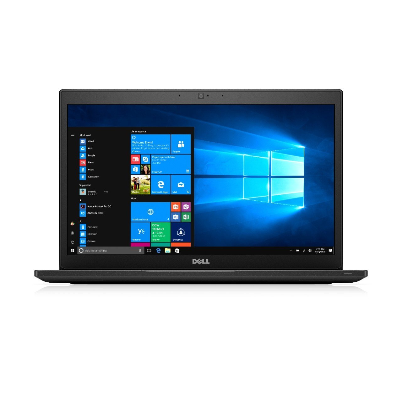 Refurbished Dell Latitude 7480 Business Laptop - Intel Core i5-7300U, 8GB RAM, 256GB SSD, 14
