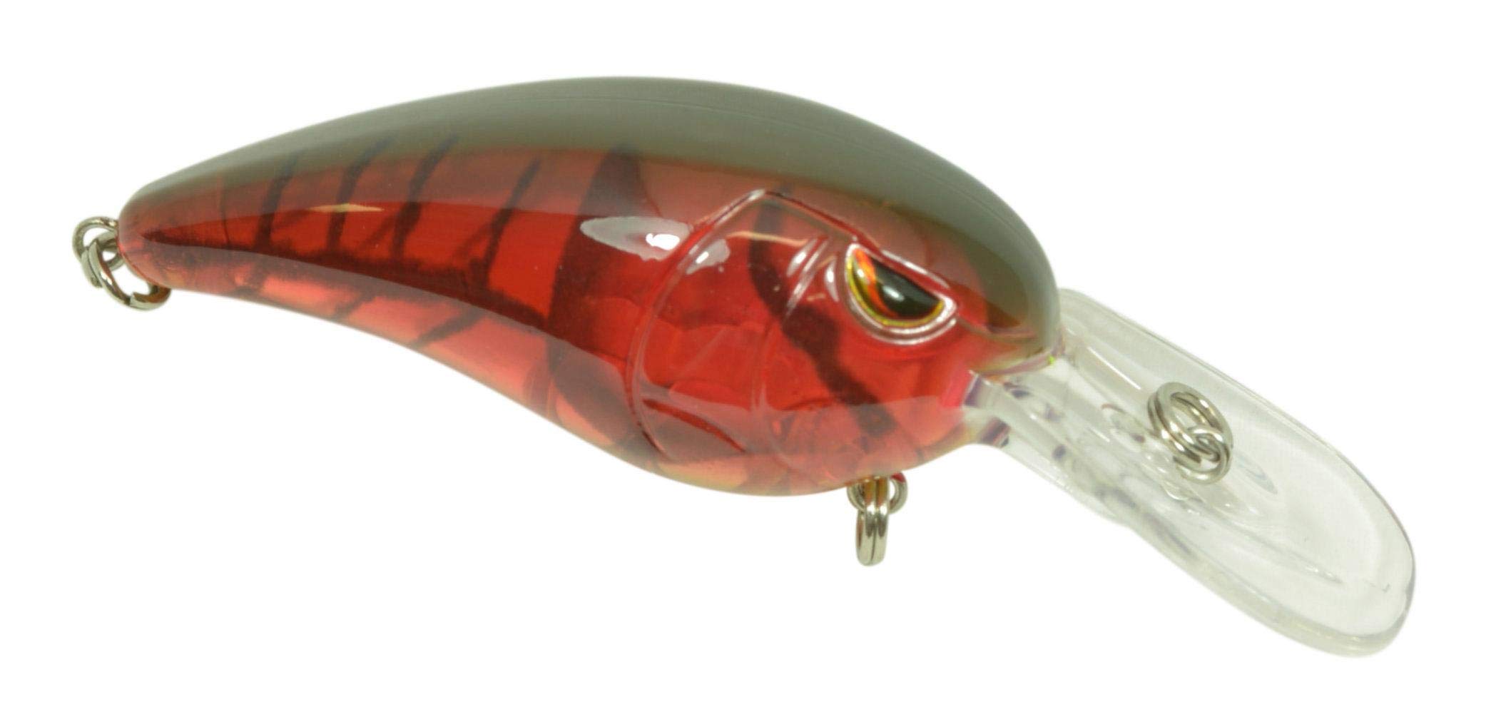 SPRO RKCrawler 50 Red Craw Soft Plastic Bait - Premium Fishing Lure for Bass, Trout & Walleye - Ideal for Freshwater & Saltwater Fishing