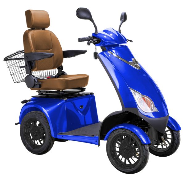 Premium Platinum Bariatric 4-Wheel Mobility Scooter for Heavy Adults - Heavy Duty Electric Wheelchair for Indoor & Outdoor Use - Ideal for Shopping, Travel, and Daily Mobility Assistance