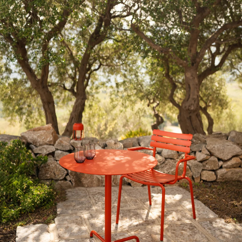 ALUA Outdoor Stackable Dining Chairs - Lightweight, Weather-Resistant, Durable for Patio, Garden, Poolside & Backyard Use