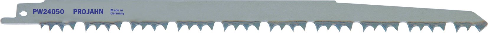 PW24050 HCS Reciprocating Saw Blade 240 x 5.0 mm VE5 64106 - High Carbon Steel Construction for Wood & Metal Cutting - Perfect for Demolition, Renovation & DIY Projects